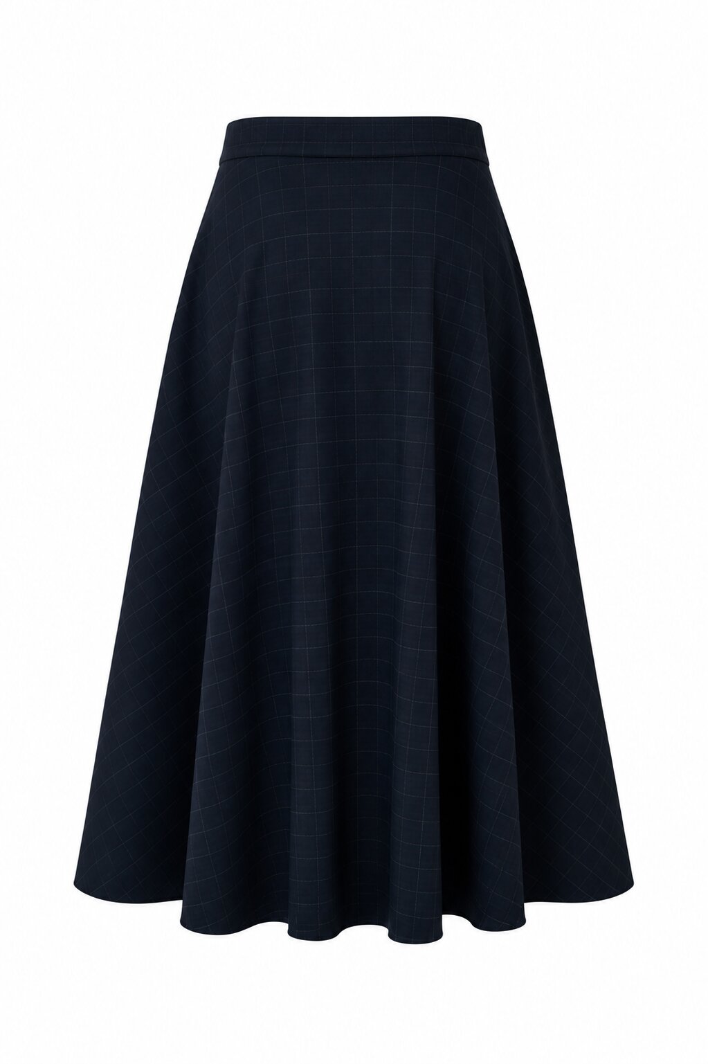 CRAS Aishacras Skirt Skirt Dark Grey Check