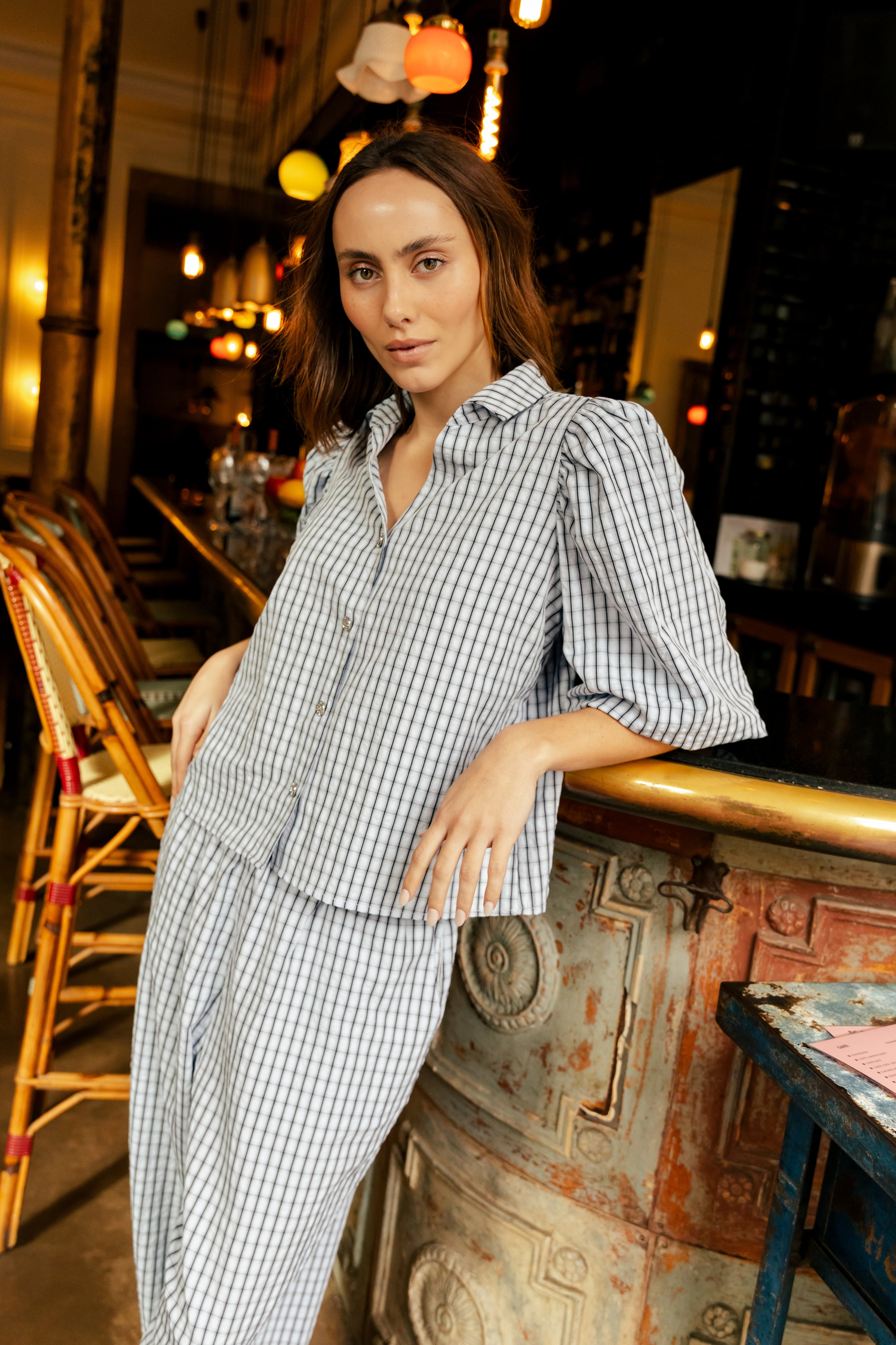 CRAS Andinacras Shirt Shirt 8152 Blue check
