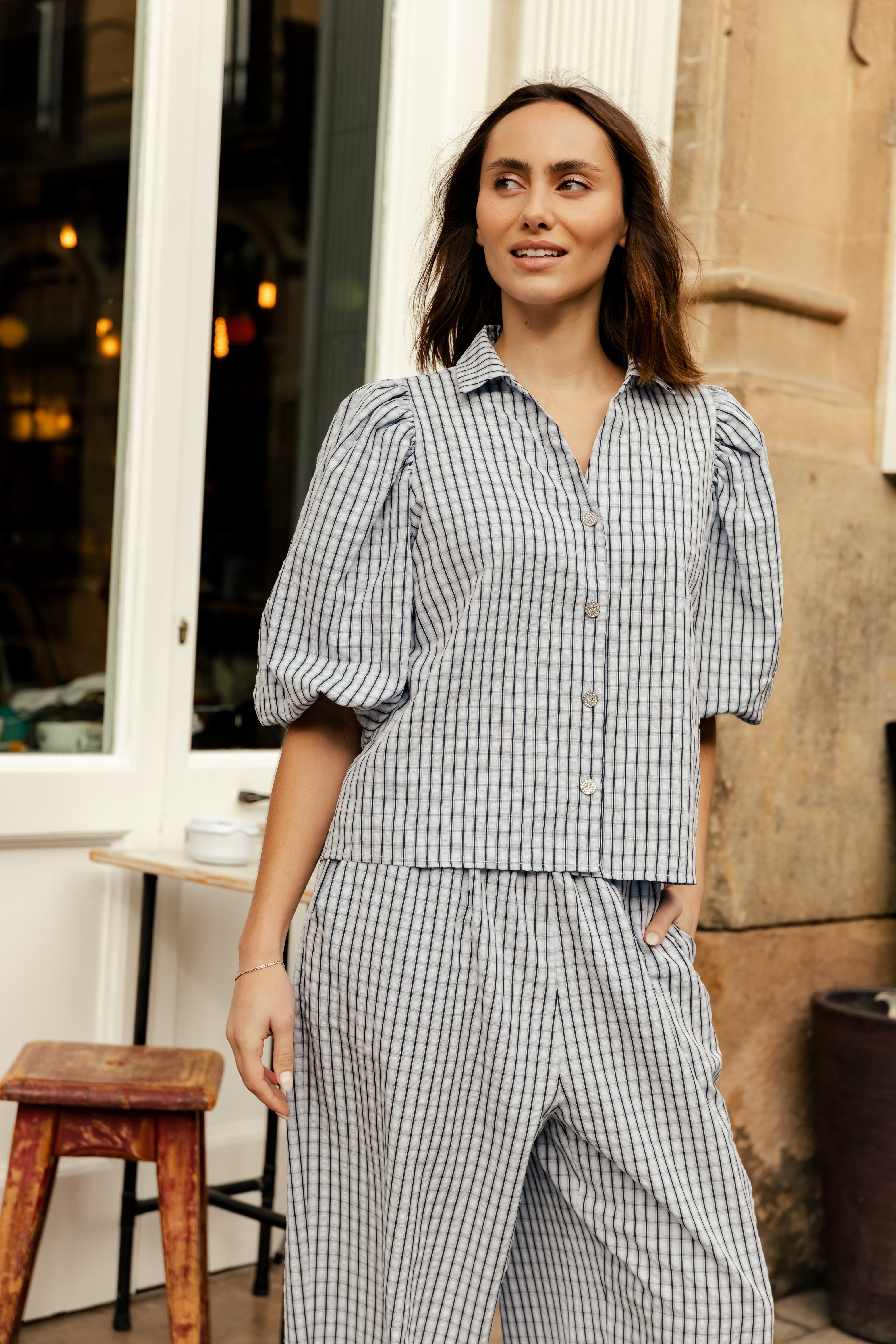 CRAS Andinacras Shirt Shirt 8152 Blue check