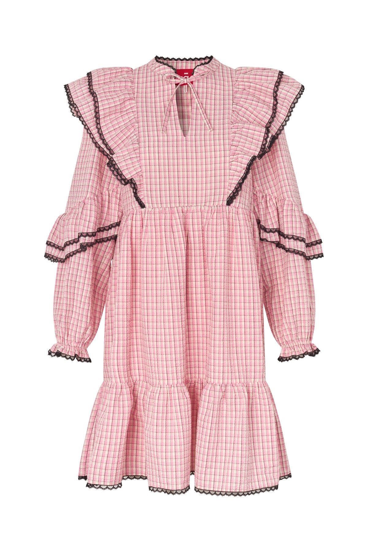 CRAS Aspacras Dress Dress 8114 Pink Check