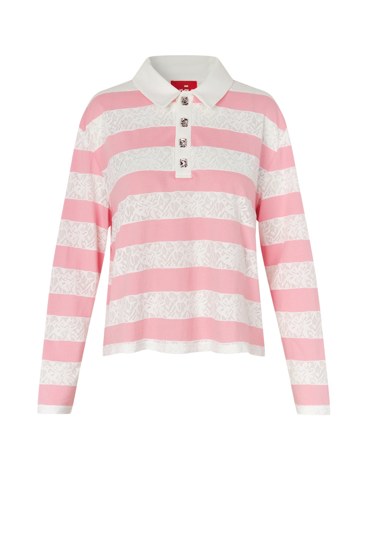 CRAS Beacras Blouse Blouse 8145 Rose Creme Stripe