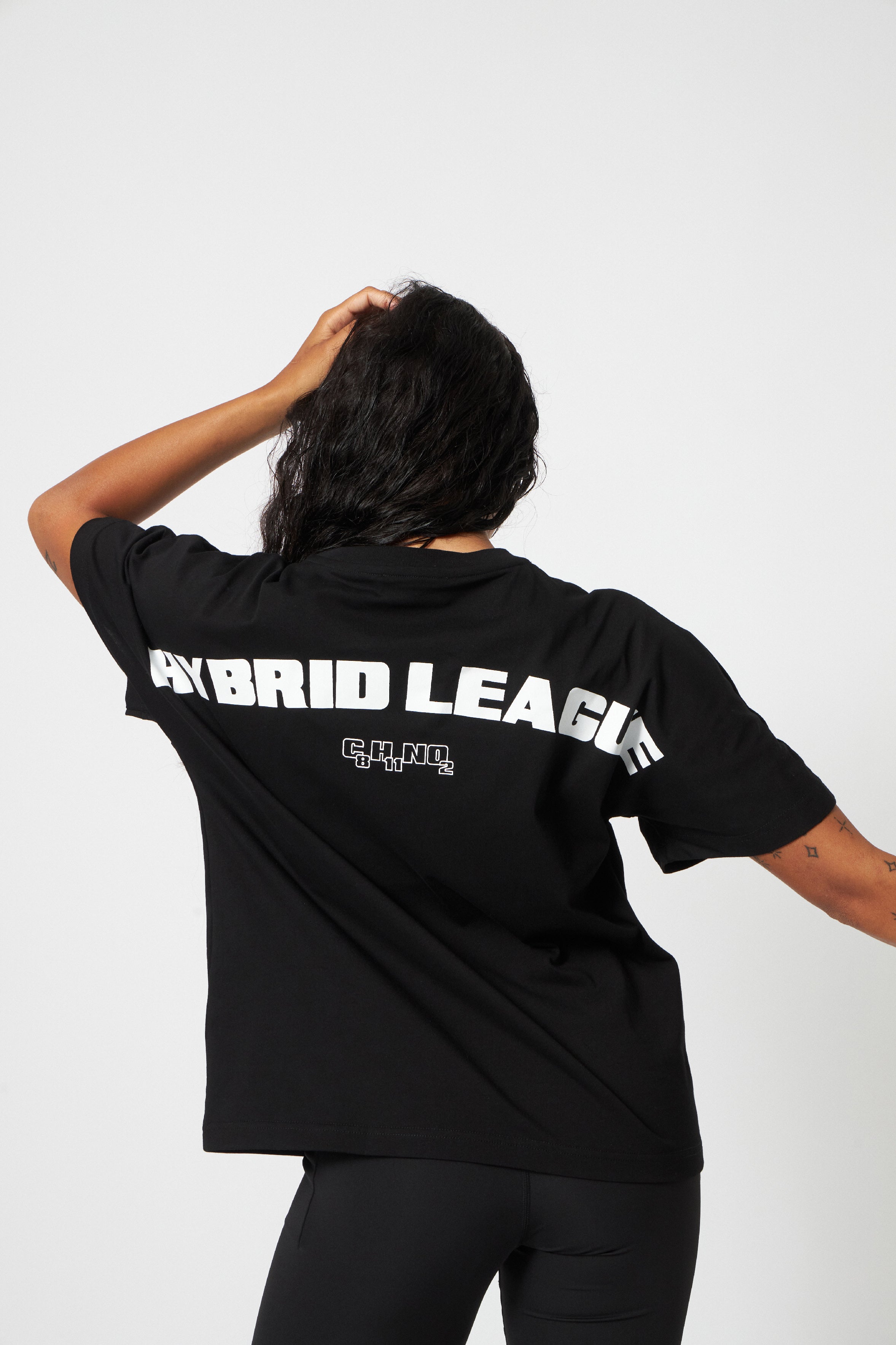 Hybrid League Twenty Four BoldHL T-shirt T-shirt 9998 Meteorite Black