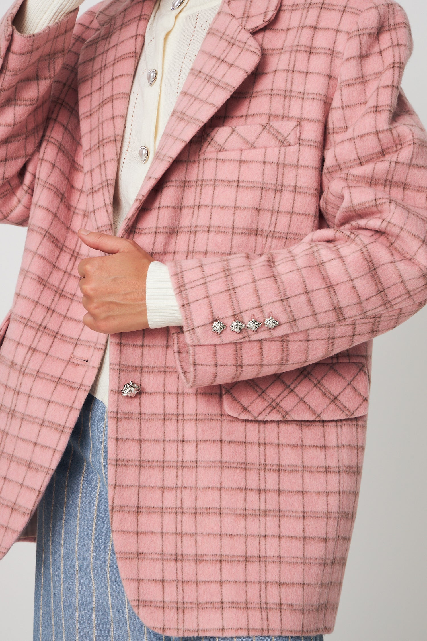 CRAS Bosscras Blazer Blazer 8114 Pink Check