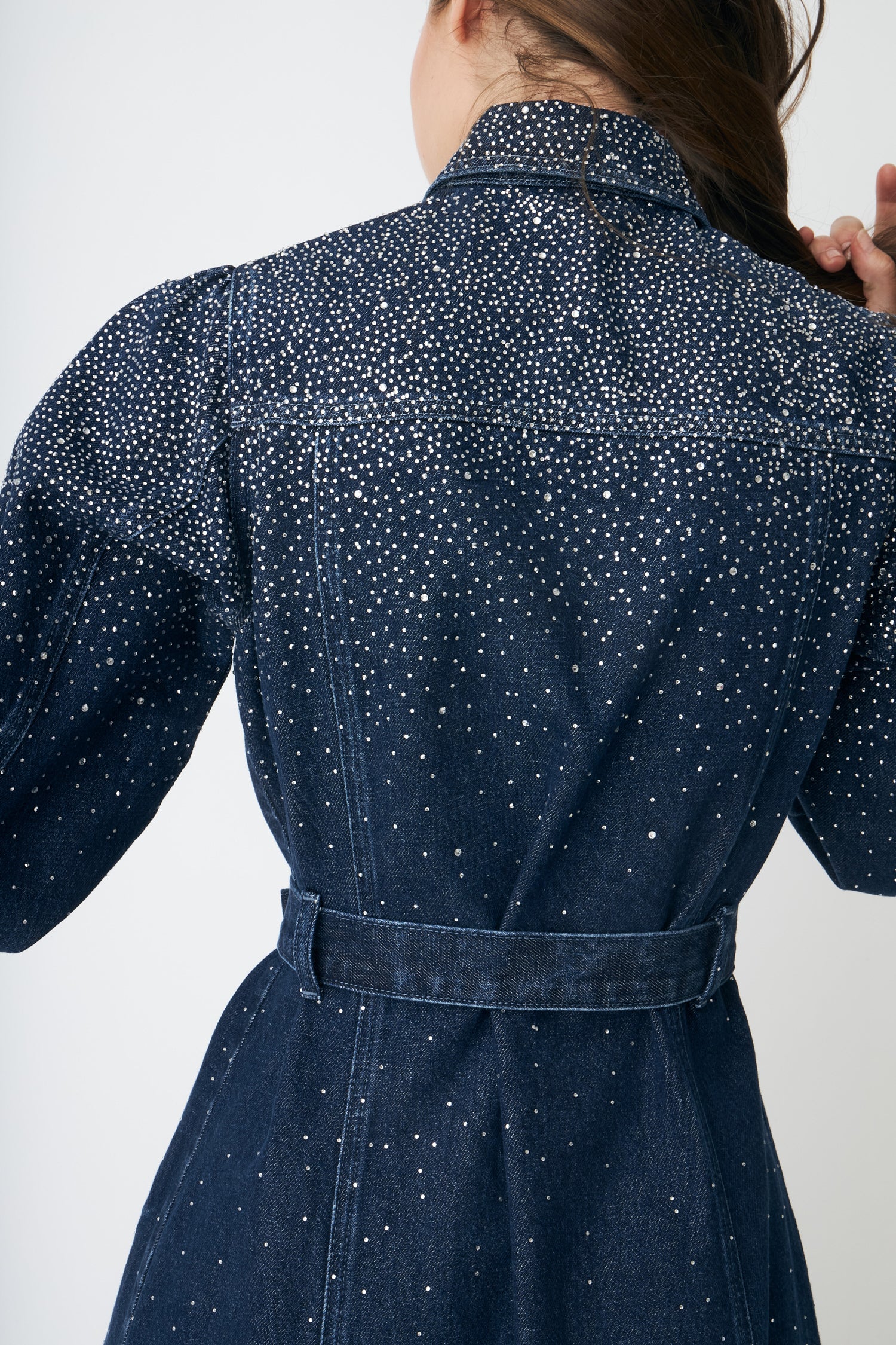 CRAS Celinecras Dress Dress 7032 Dark Blue Denim