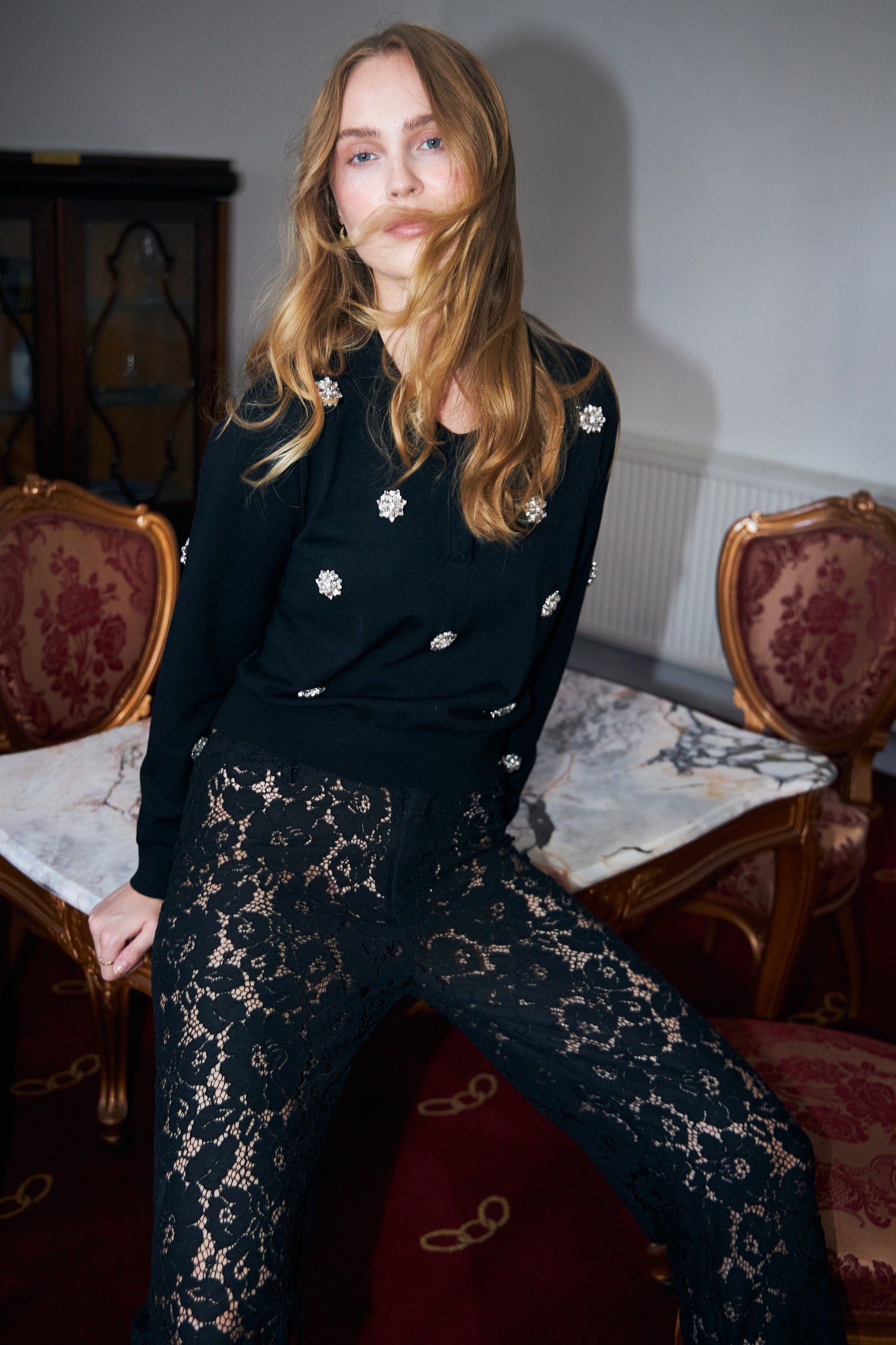 CRAS Dominiquecras Pants Pants 9999 Black