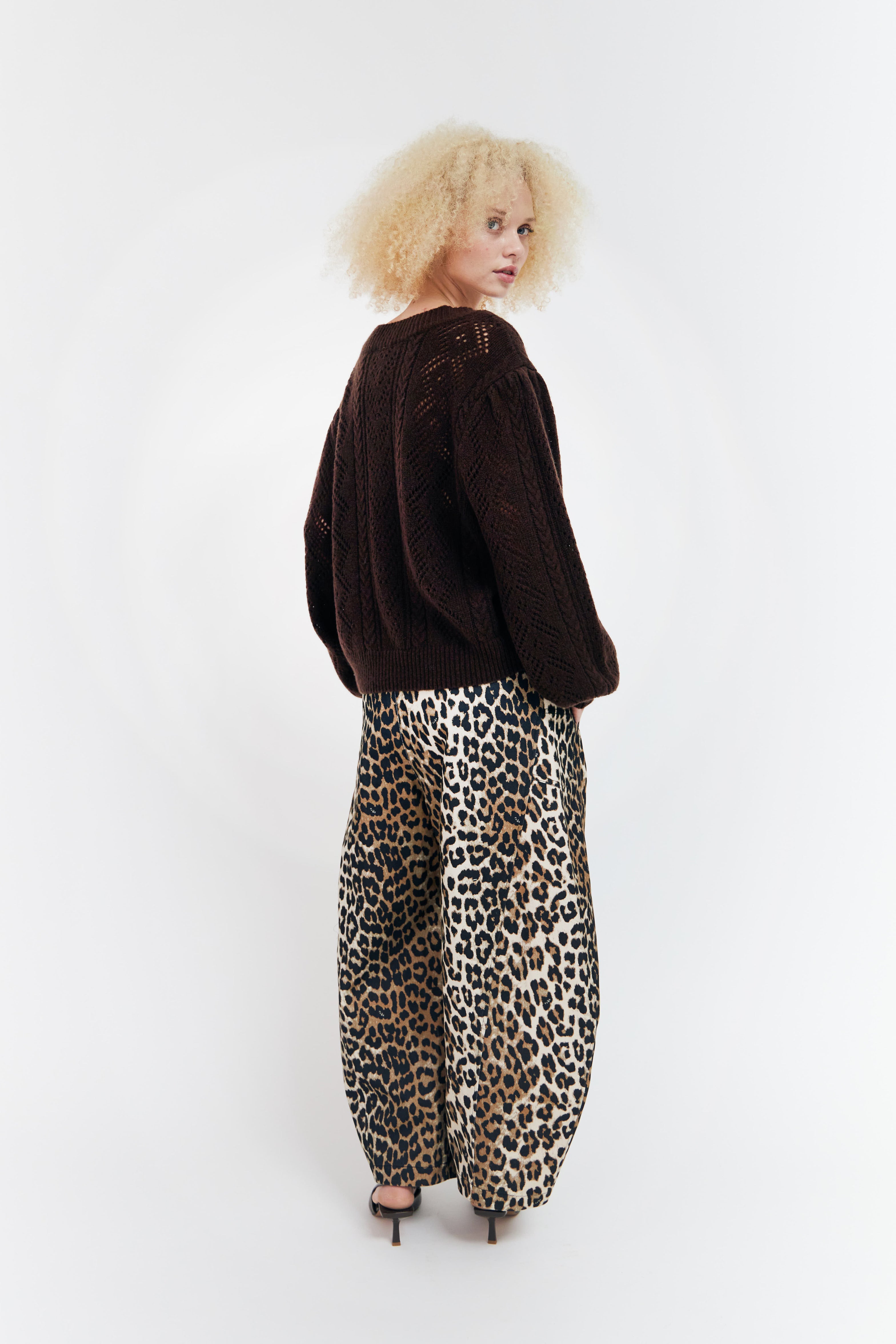 CRAS Elajacras cardigan Knit Chocolate Brown