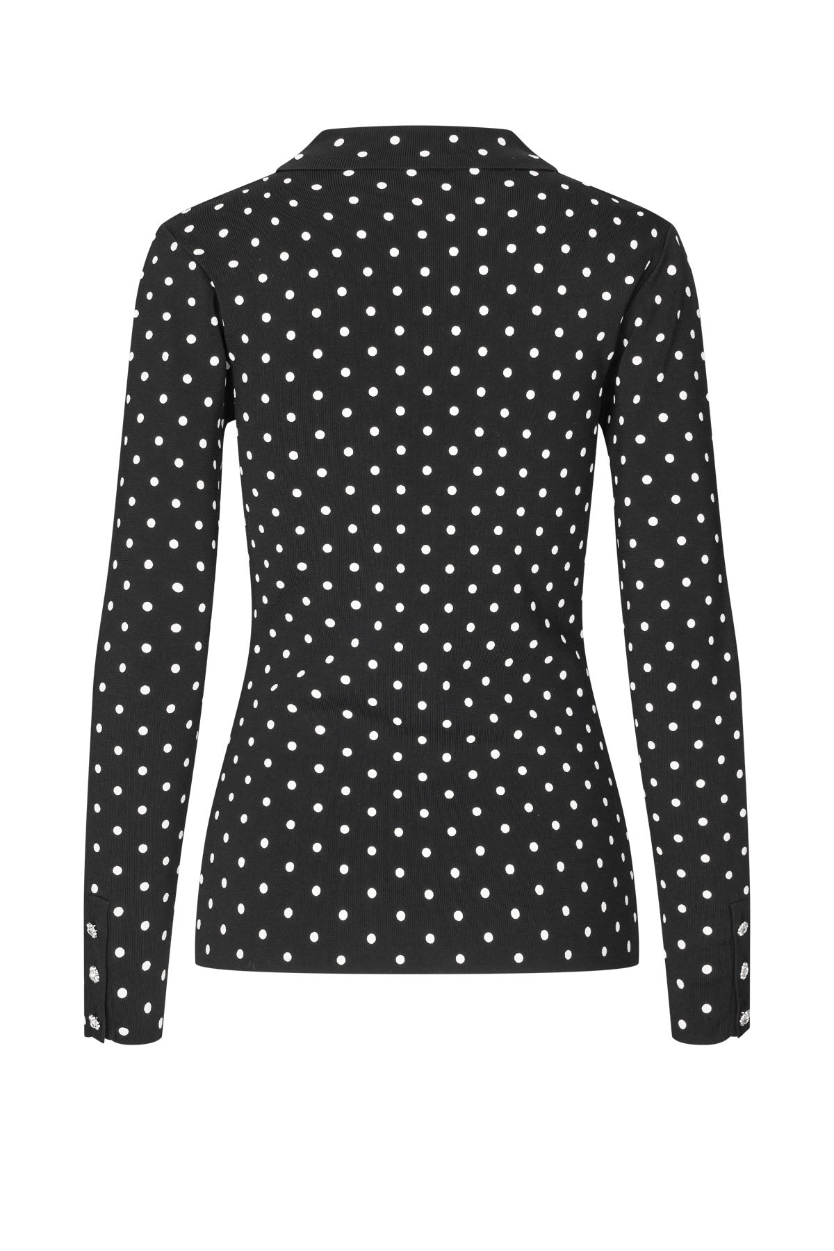 CRAS Elinecras Blouse Knit 8032 Black Dot