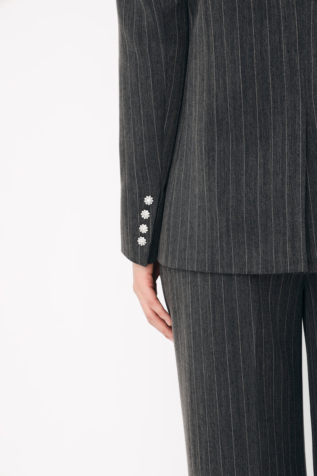 CRAS Esthercras Blazer Blazer 9011 Grey Stripe