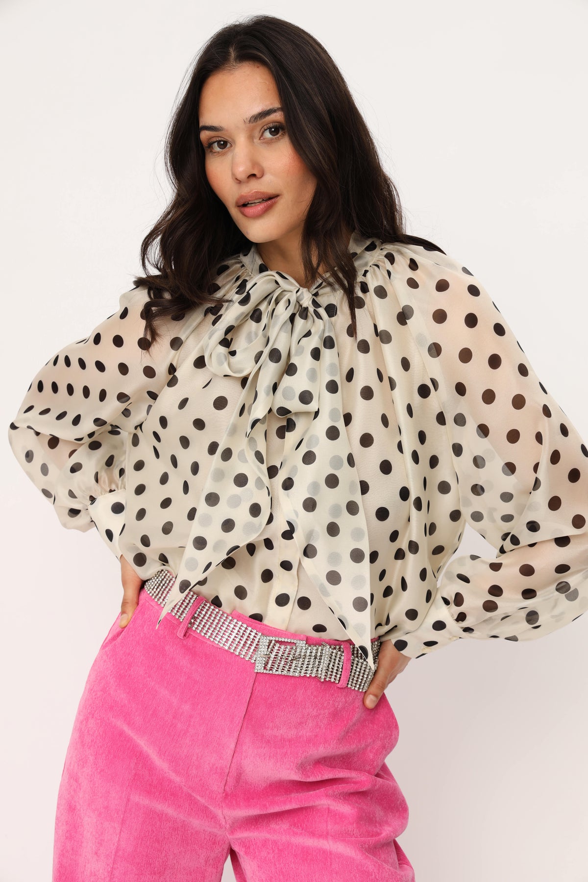 CRAS Ethelcras Shirt Shirt 8032 Black Dot