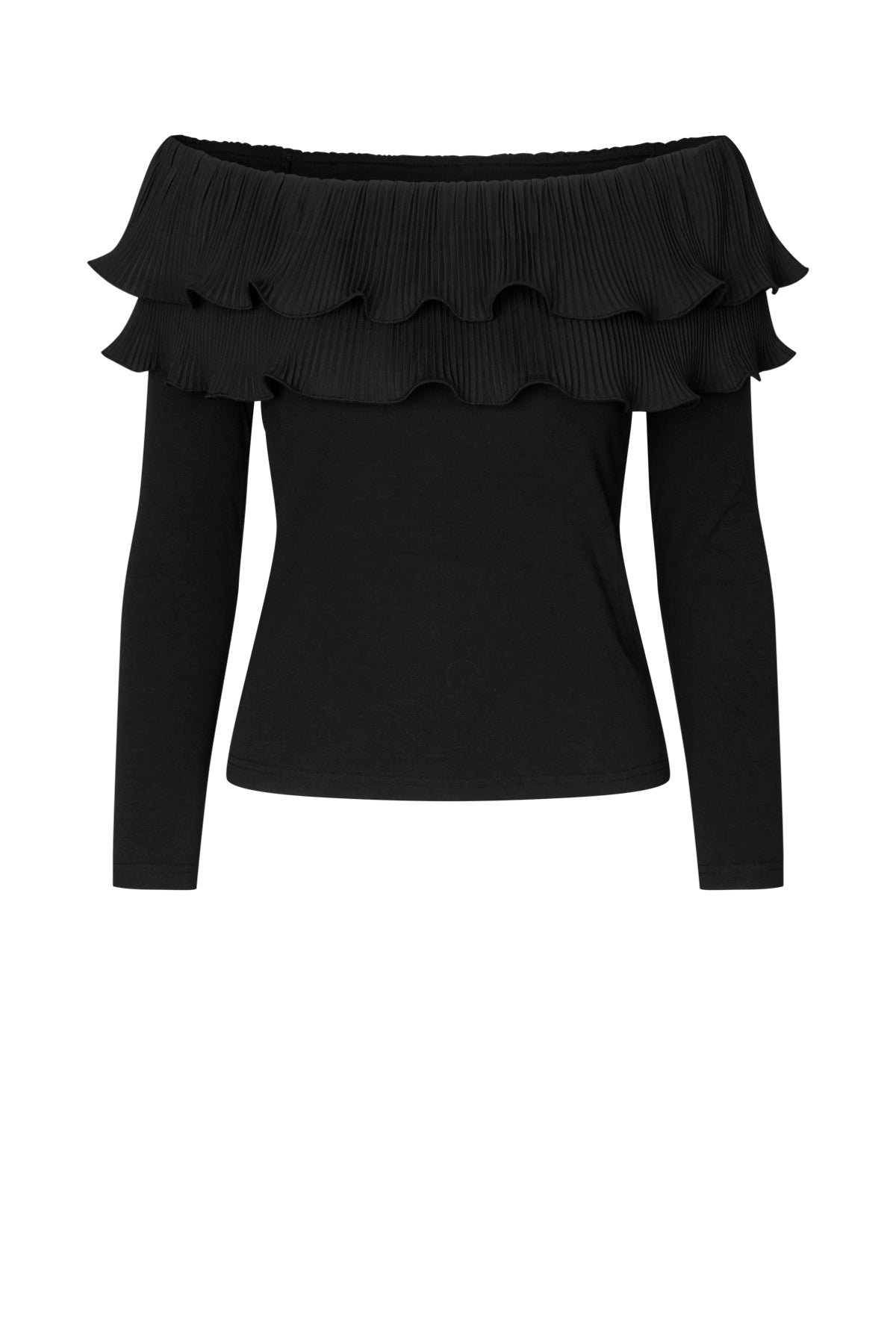CRAS Flouncecras Blouse Blouse 9999 Black