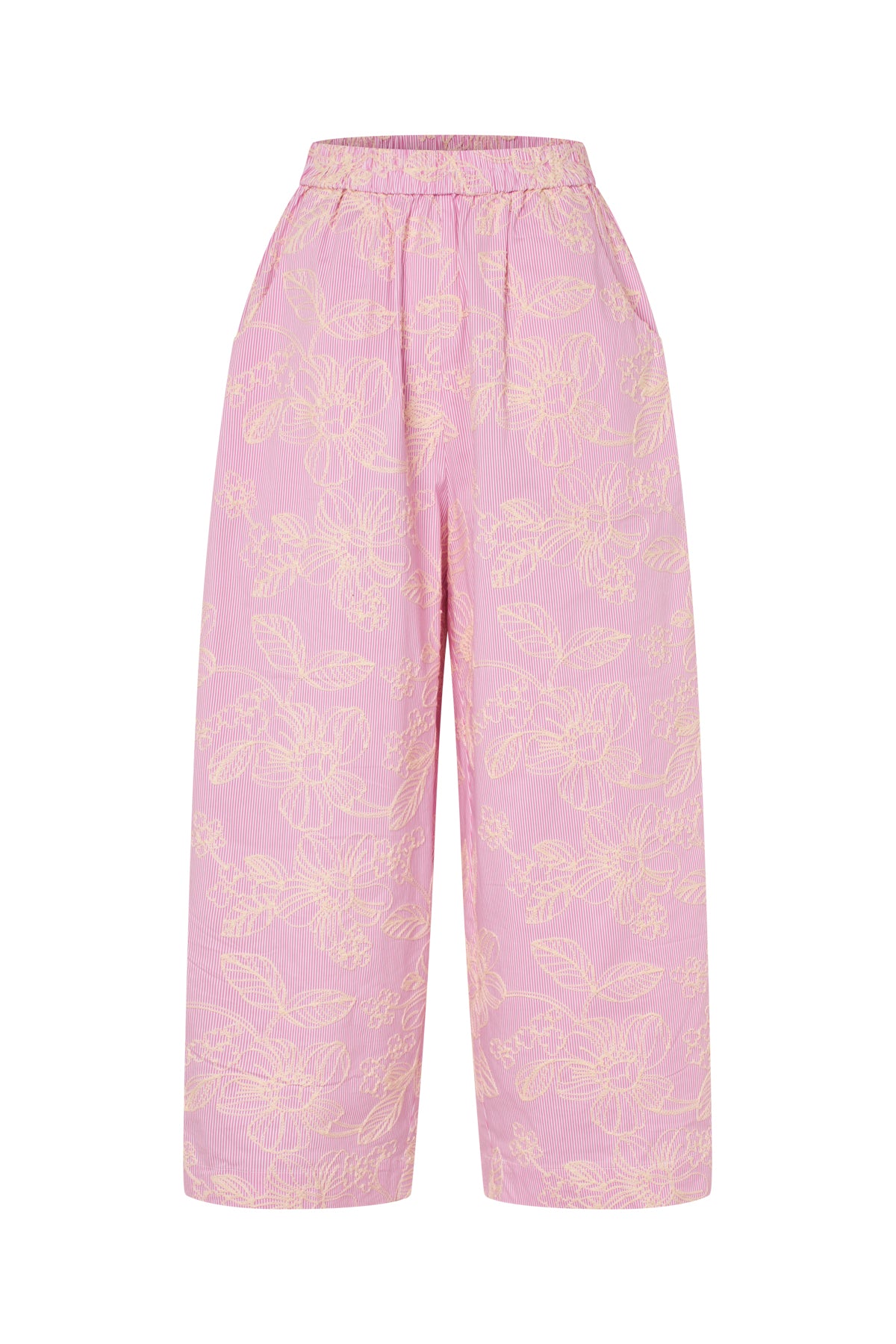 CRAS Flowercras Pants Pants 8070 Pink Stripe