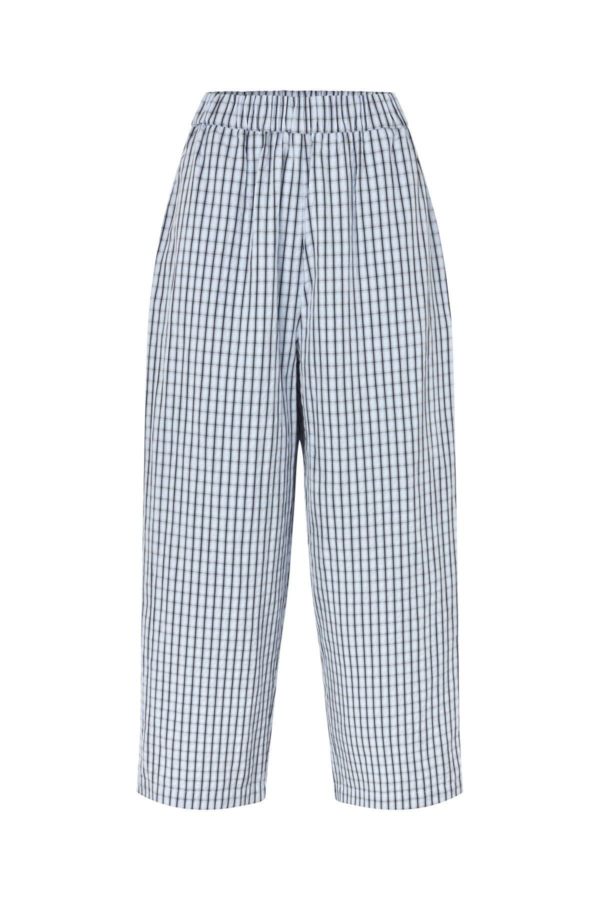 CRAS Flowercras Pants Pants 8152 Blue check