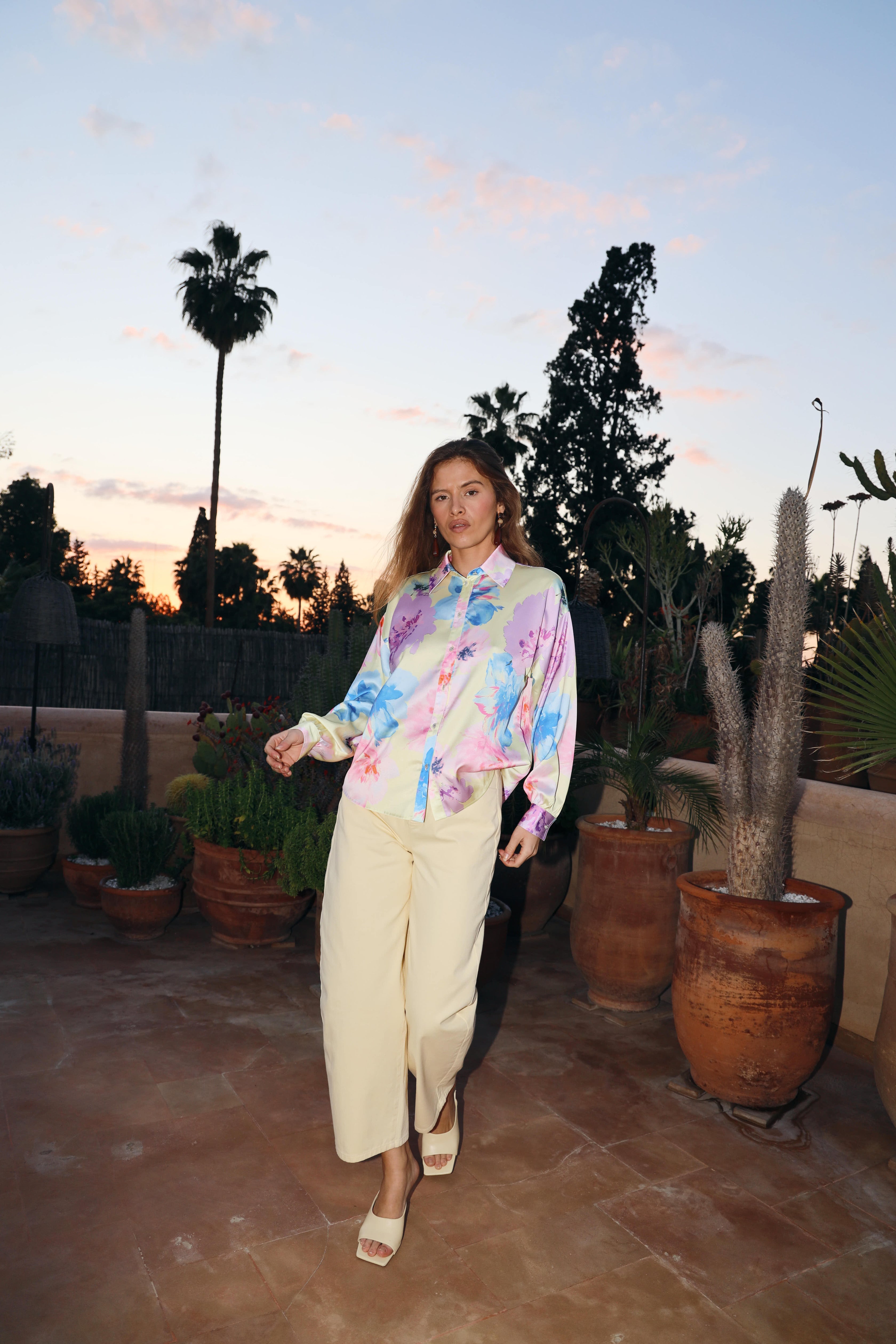 CRAS Ginacras Shirt Shirt Pale Peony Yellow