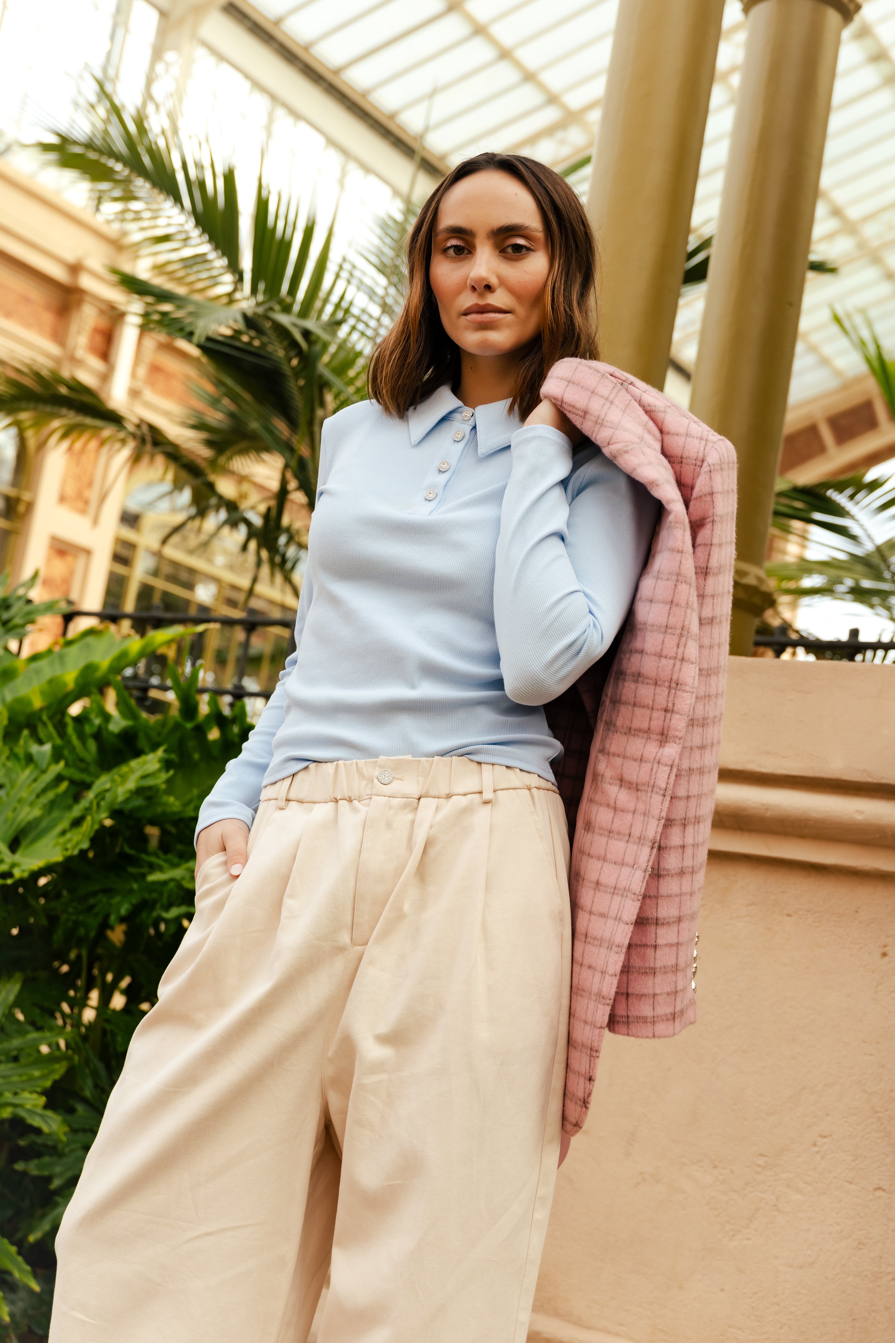 CRAS Hiddencras Pants Pants 1001 Cream