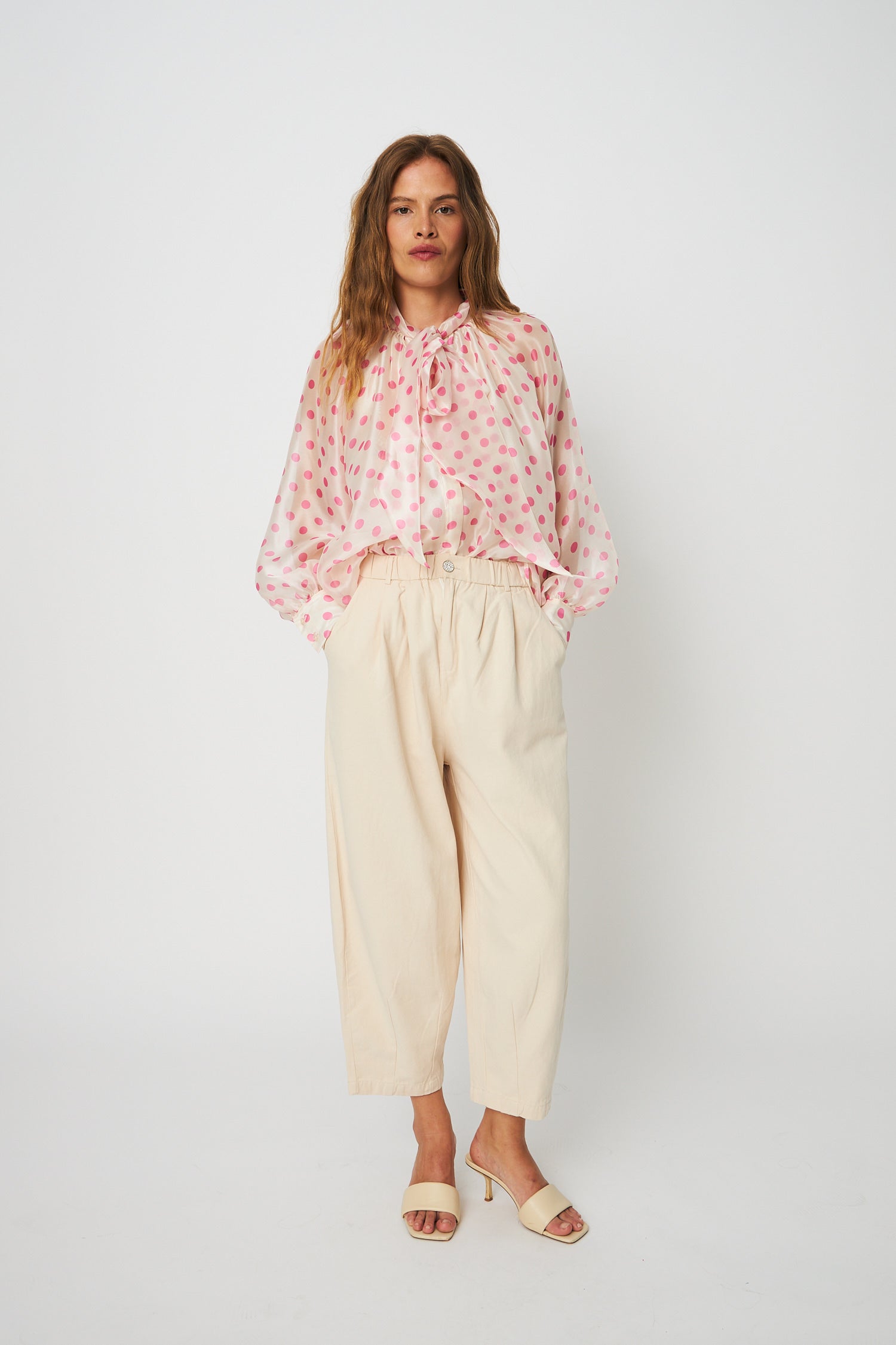 CRAS Hiddencras Pants Pants 1001 Cream