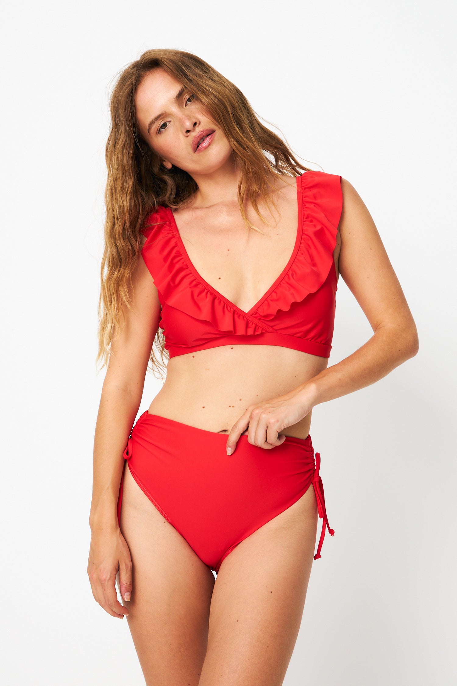 CRAS Hildacras Bikini Bottom Swimwear 4048 Hibiscus