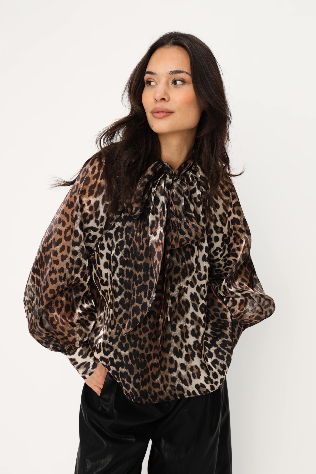 CRAS Jackiecras Blouse Blouse 8067 Urban Leo