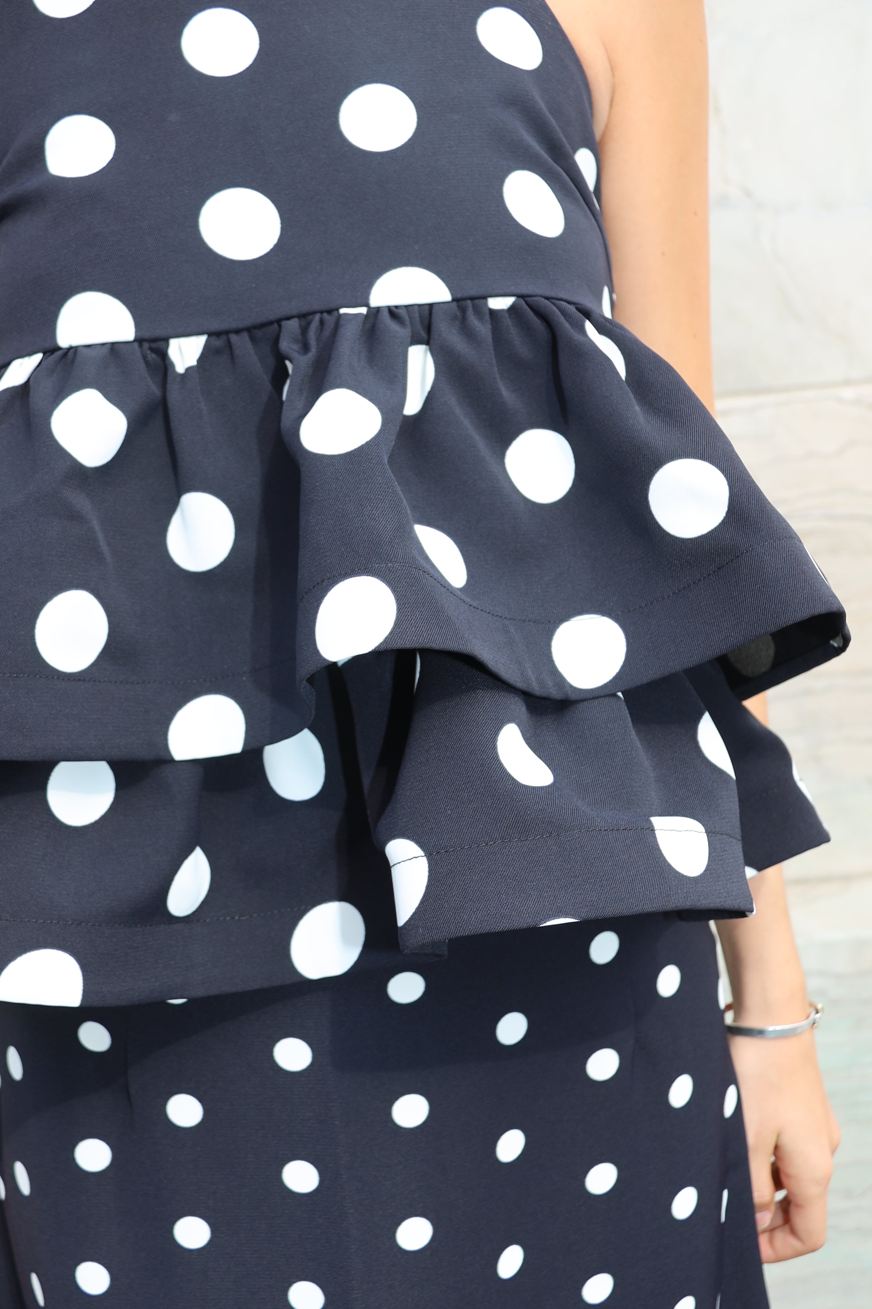 CRAS Josellecras Top Top 8140 Black Polka Grande