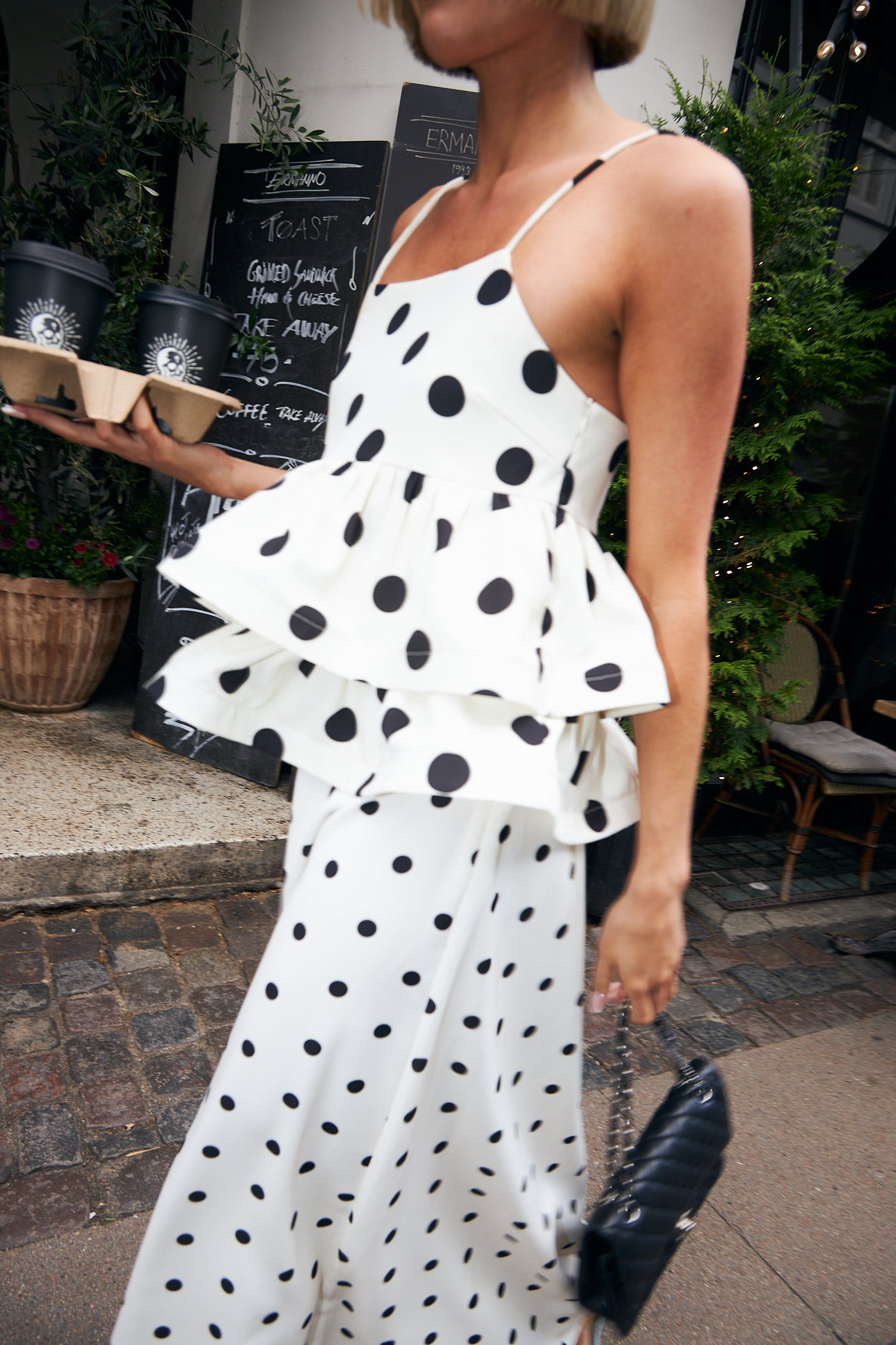 CRAS Josellecras Top Top 8141 White Polka Grande