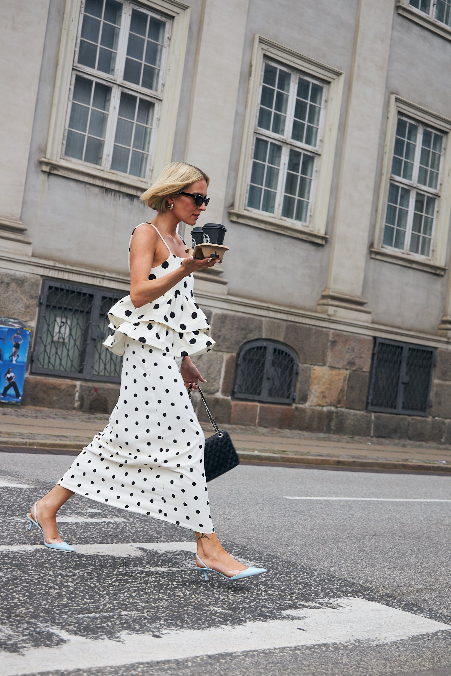 CRAS Josellecras Top Top 8141 White Polka Grande