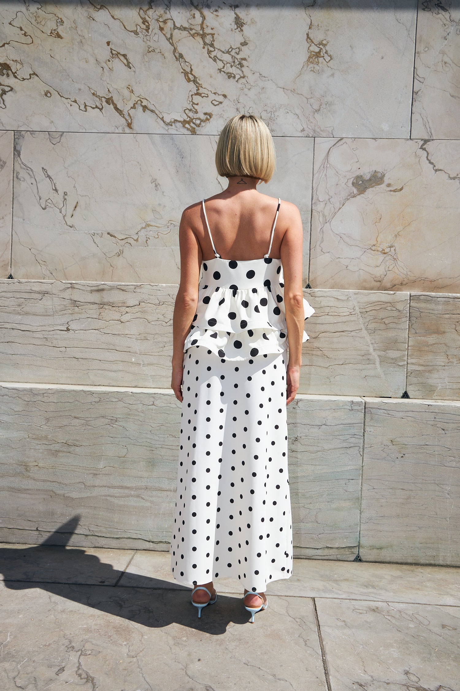 CRAS Josellecras Top Top 8141 White Polka Grande