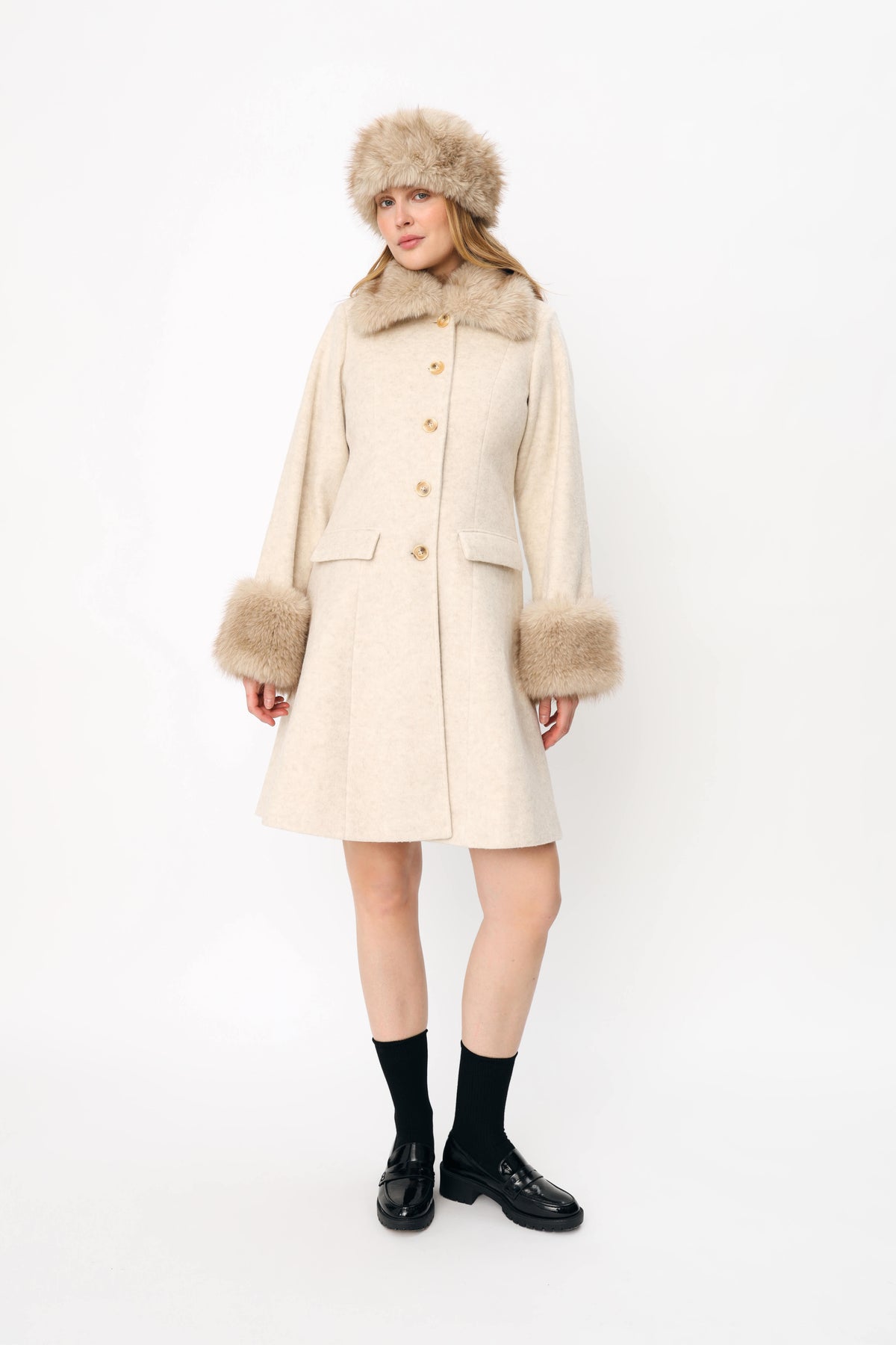 CRAS Kajacras Coat Coat 2015 Light Beige
