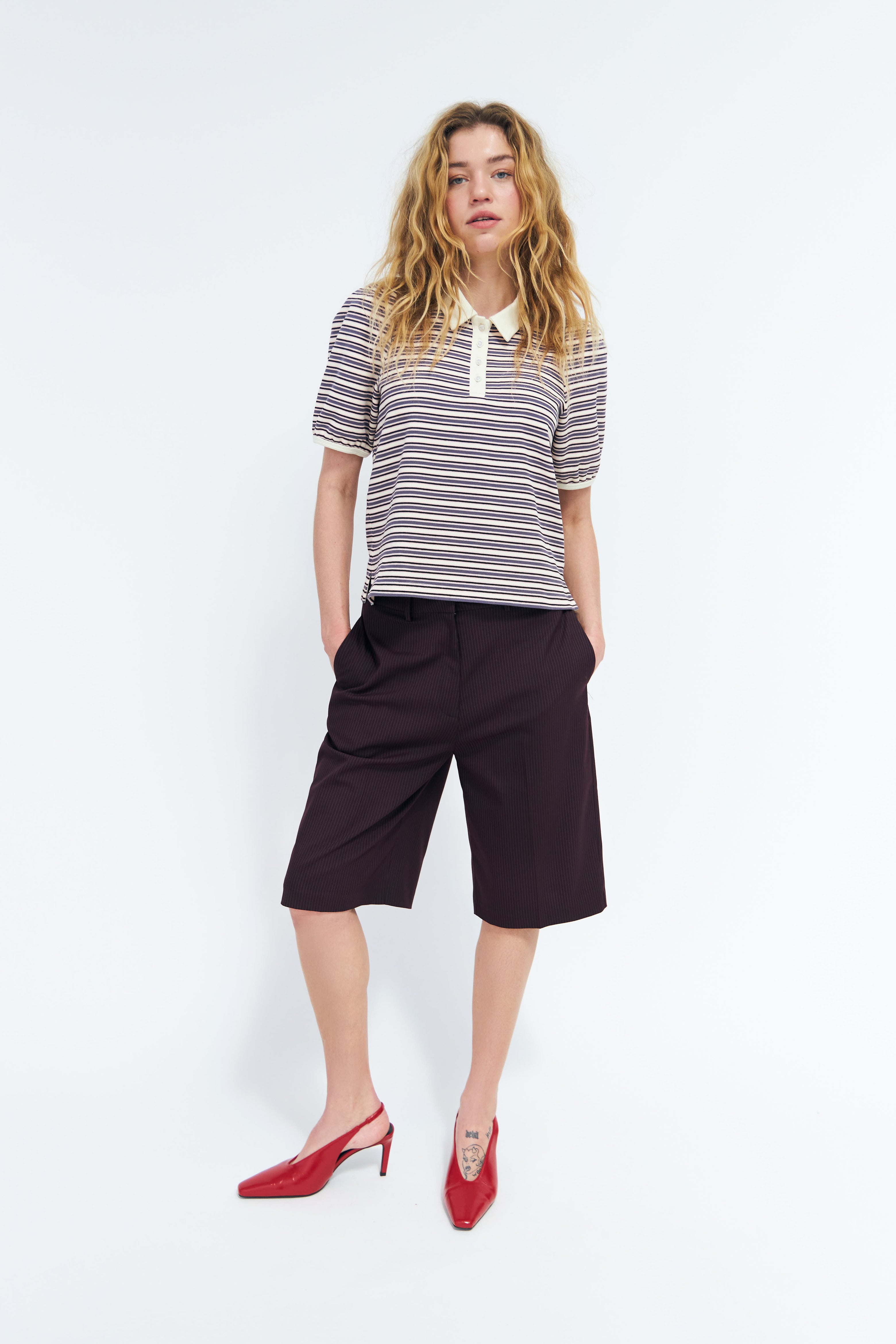 CRAS Kleocras Polo Polo Earl Grey Stripe