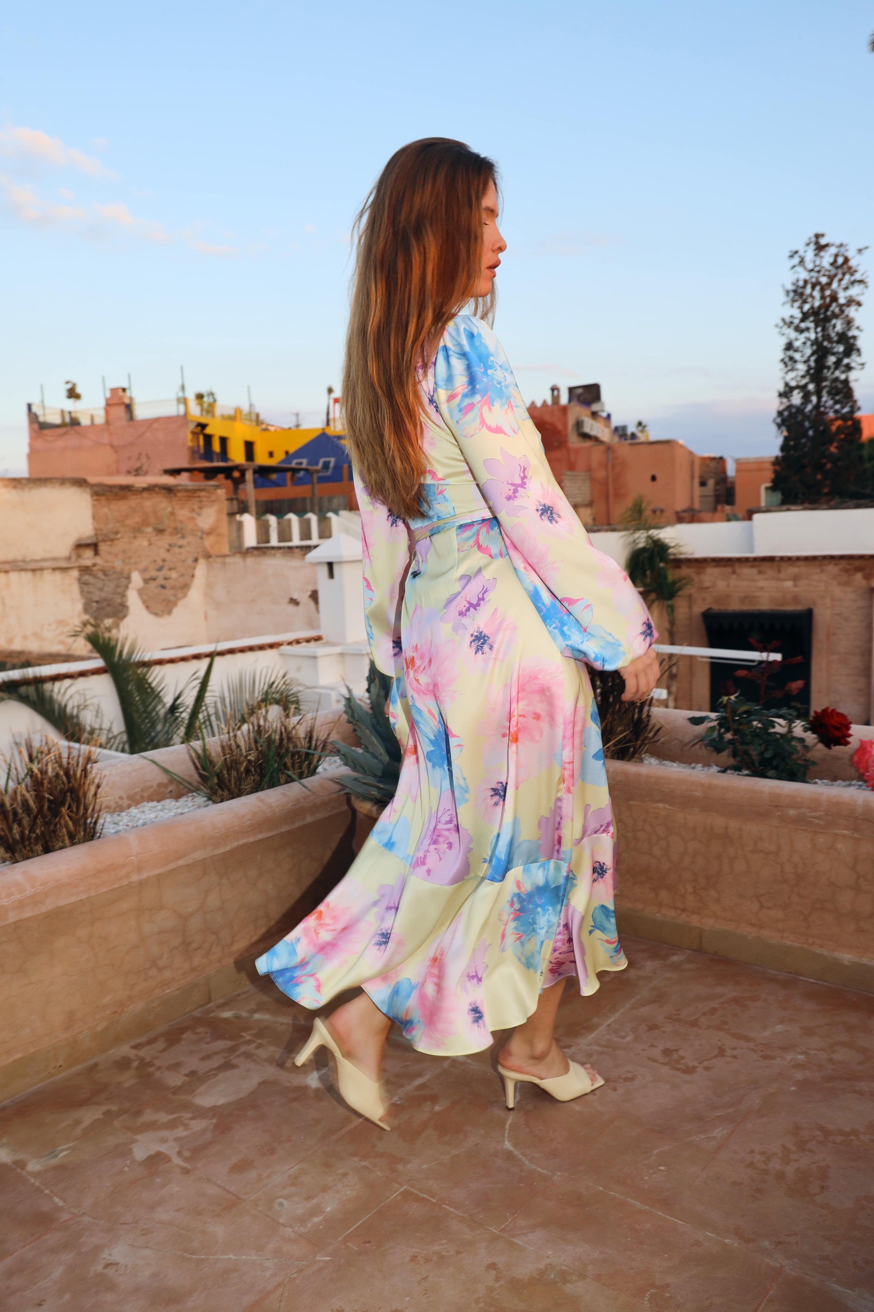 CRAS Laracras Dress Dress Pale Peony Yellow