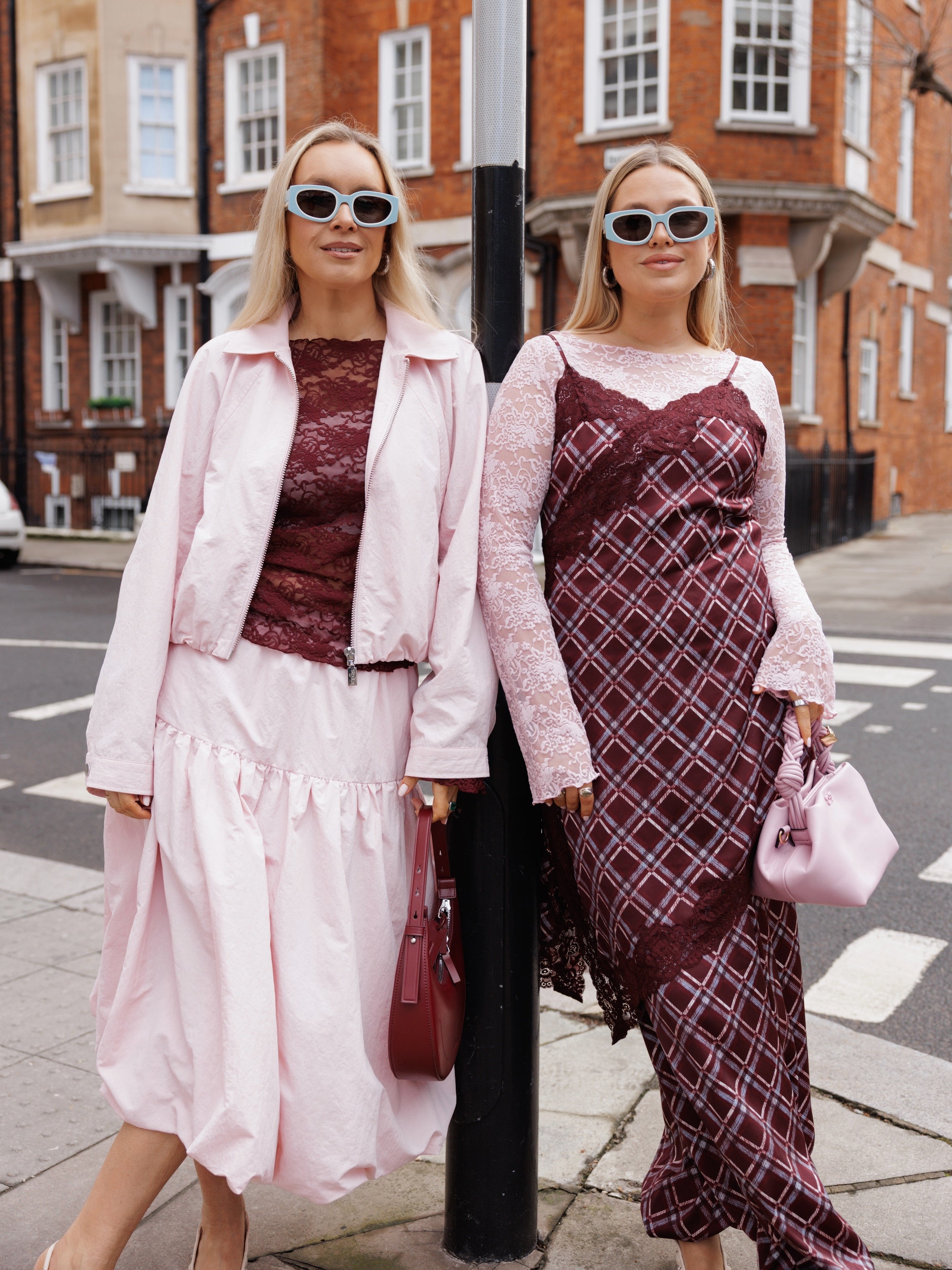 CRAS Lettiecras Blouse Blouse Pink Lady