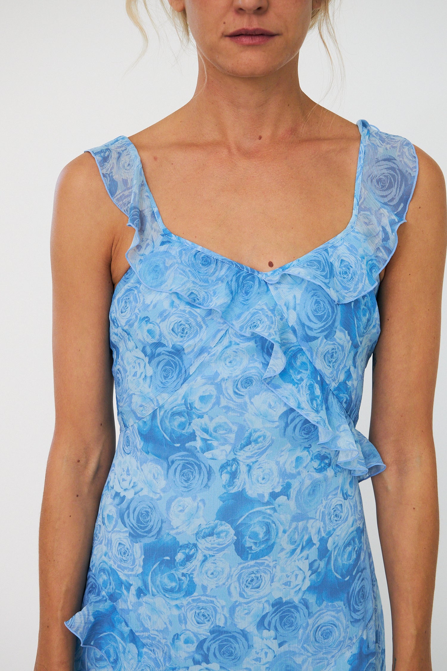 CRAS Levinecras Dress Dress 8157 Blue Rosengarden
