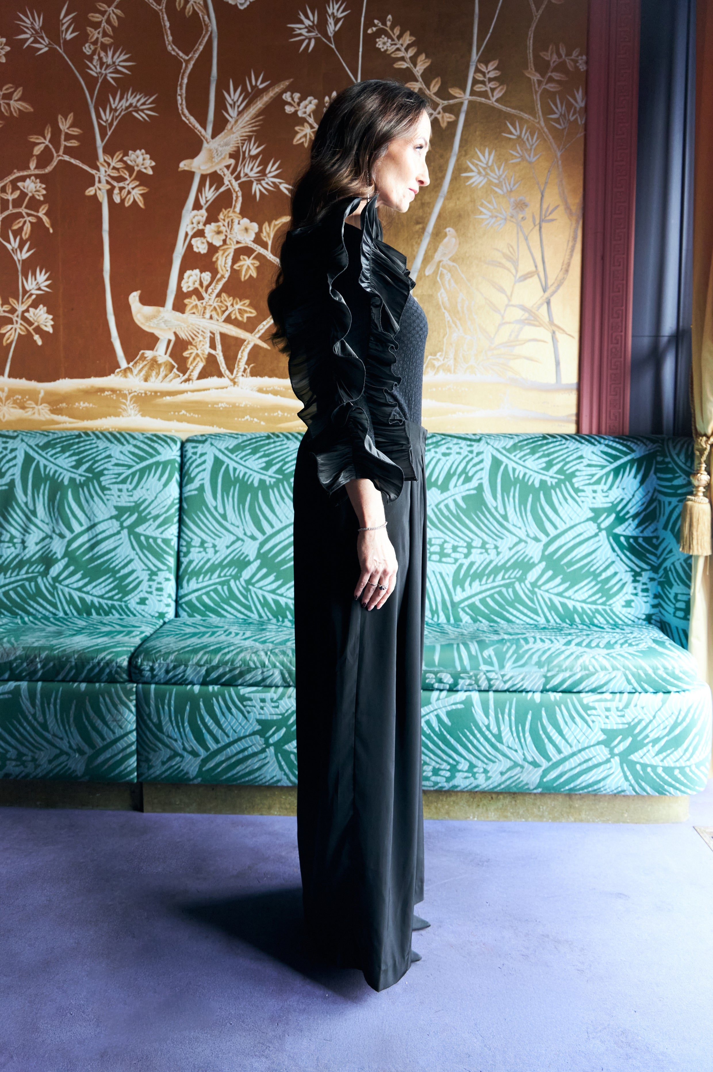 Cras Exclusive Liliancras Pants Pants 9999 Black