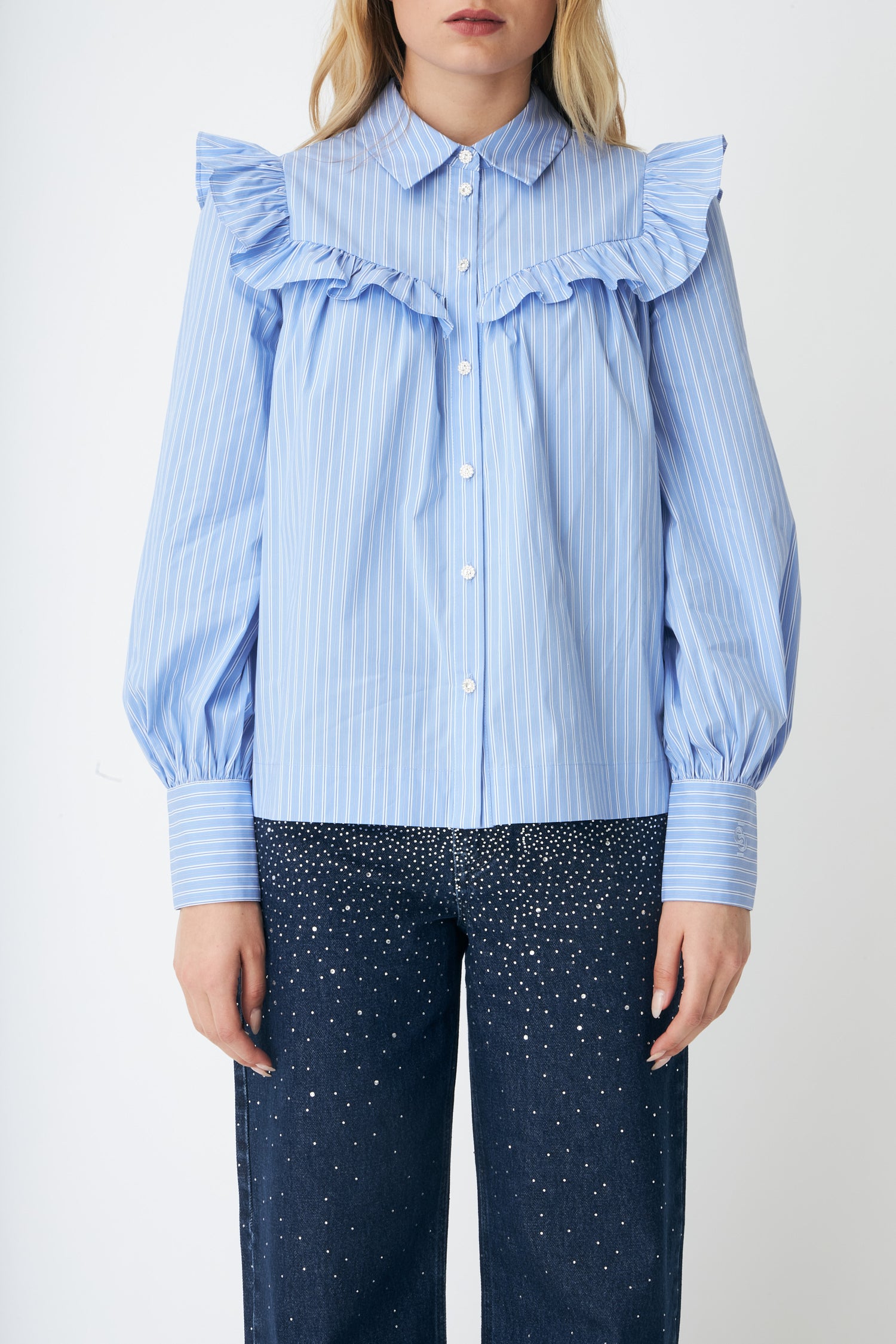 CRAS Liviacras Shirt Shirt 8061 Blue Stripe