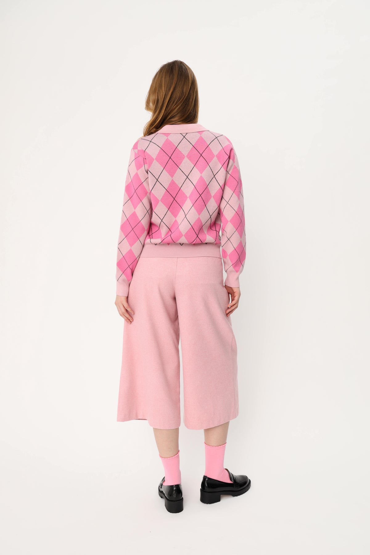 CRAS Lovemycras Pullover Pullover 4059 Pink Argyle