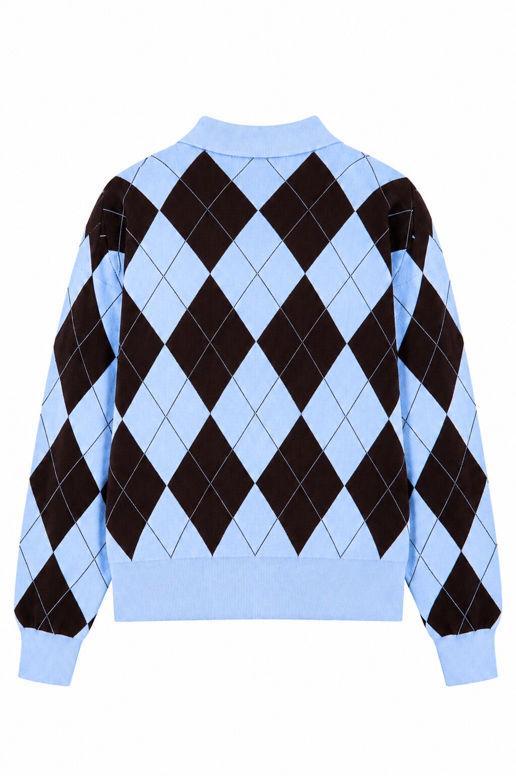 CRAS Lovemycras Pullover Pullover Blue Brown Checks