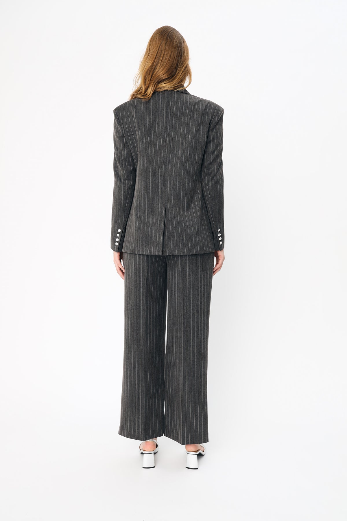 CRAS Mancycras Pants Pants 9011 Grey Stripe