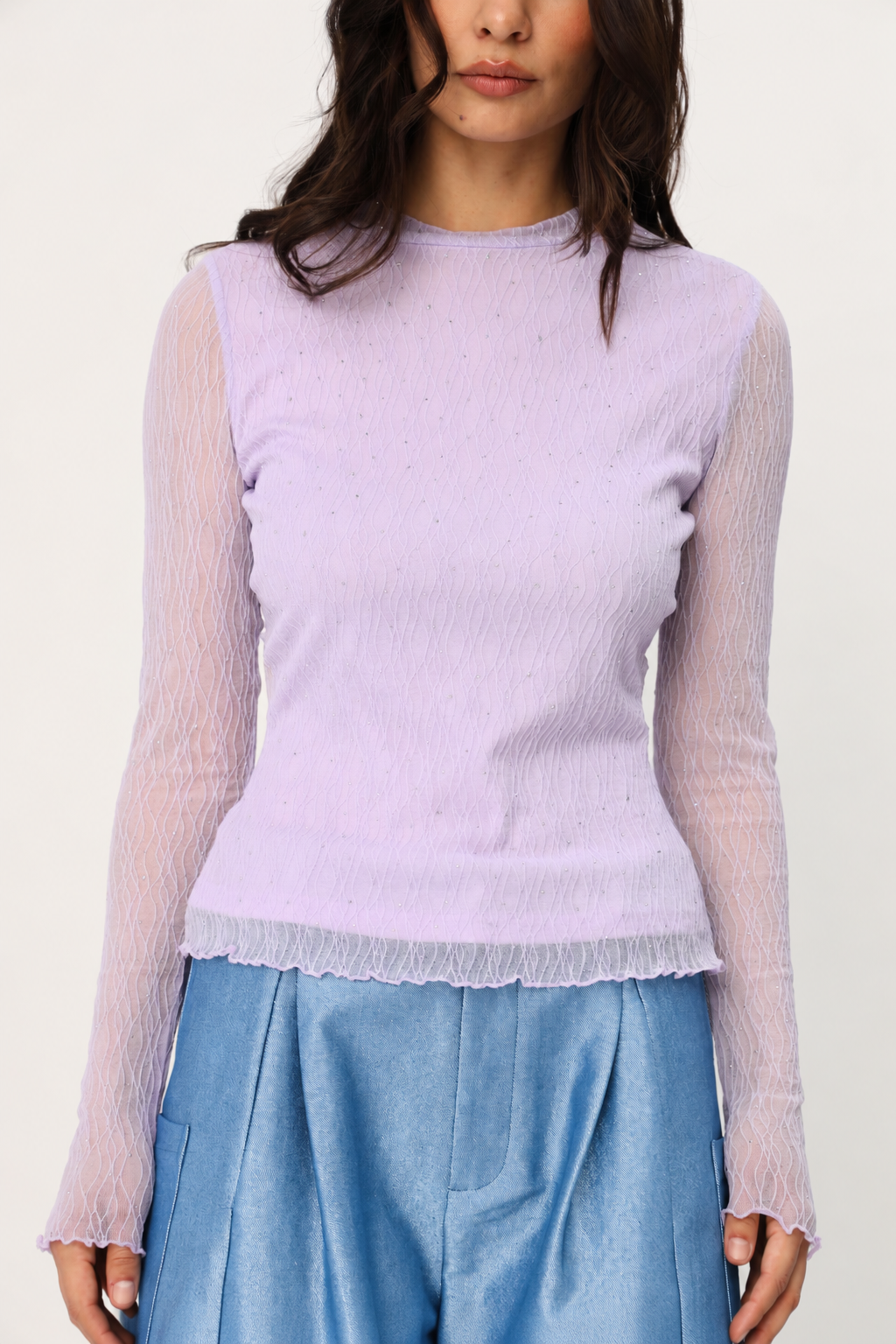 CRAS Megancras Blouse Blouse 6000 Lavender