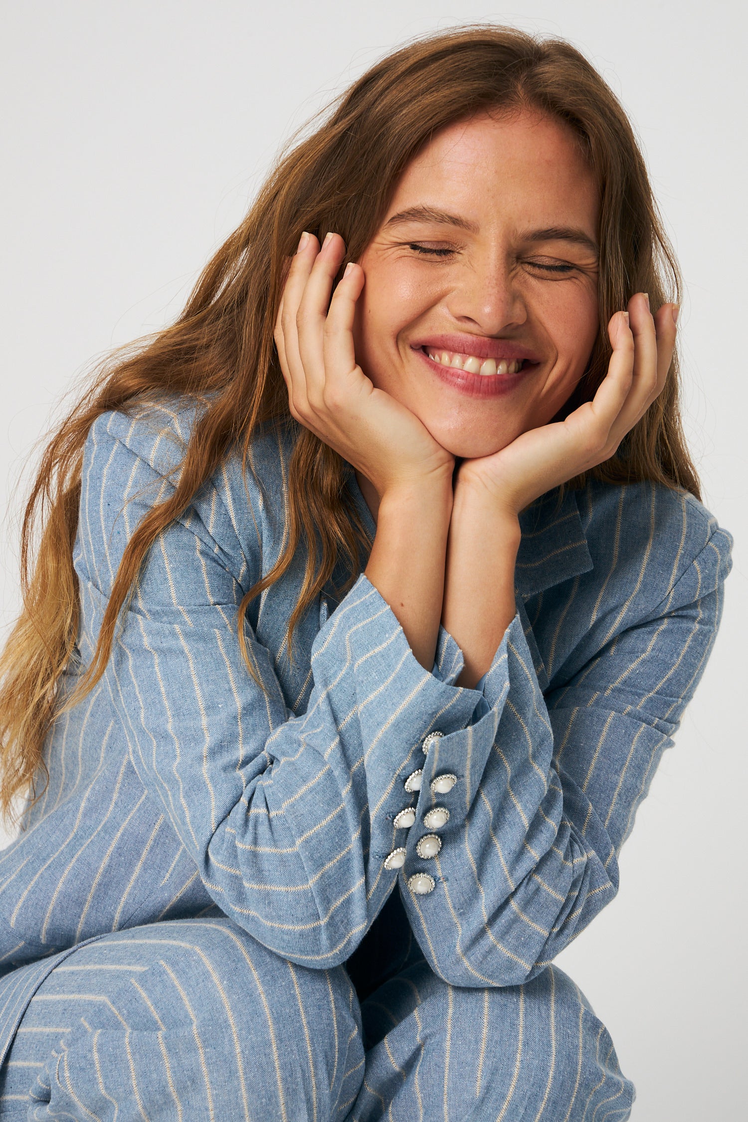 CRAS Milancras Blazer Blazer 7021 Blue Stripe