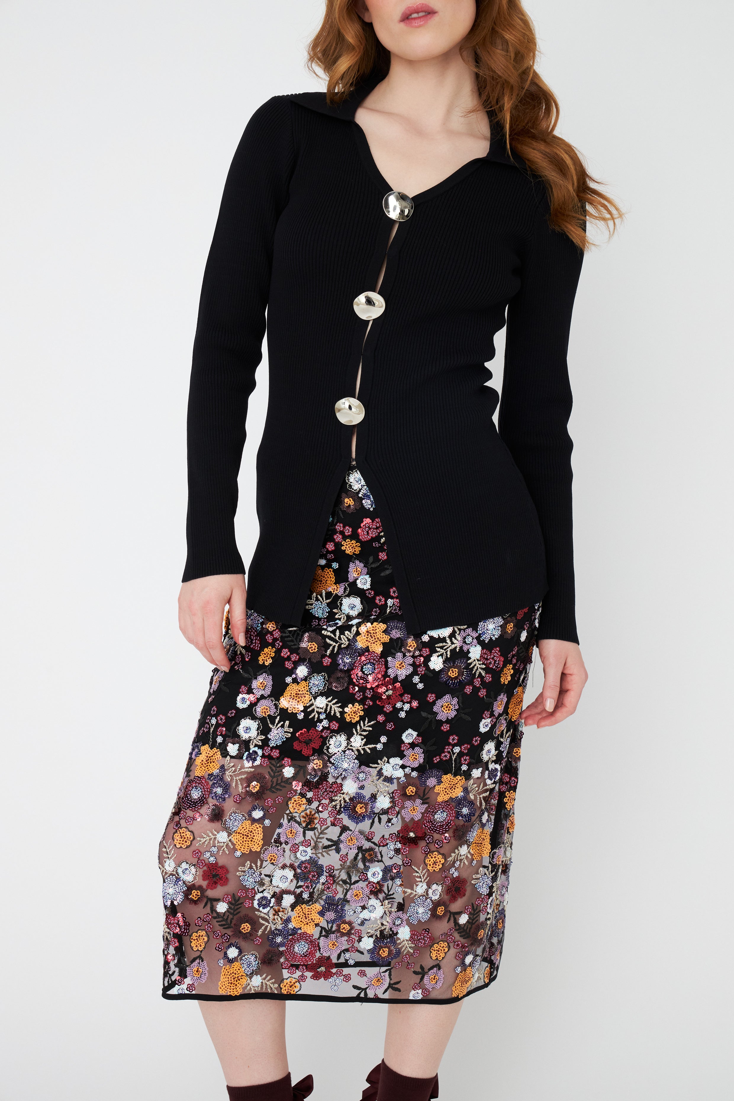 CRAS Miracras Cardigan Knit 9999 Black