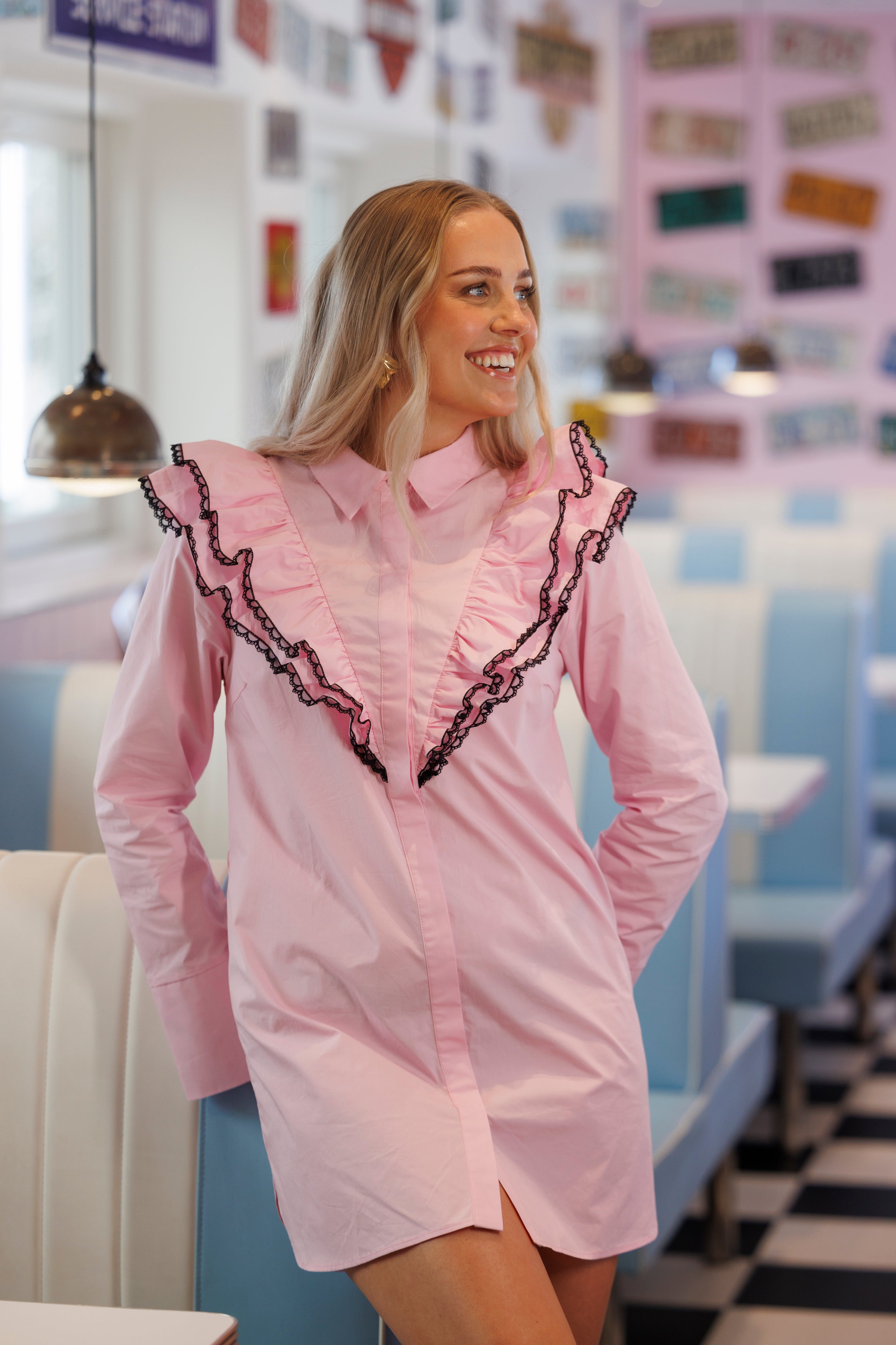 CRAS Miriamcras Dress Dress 4015 Pink