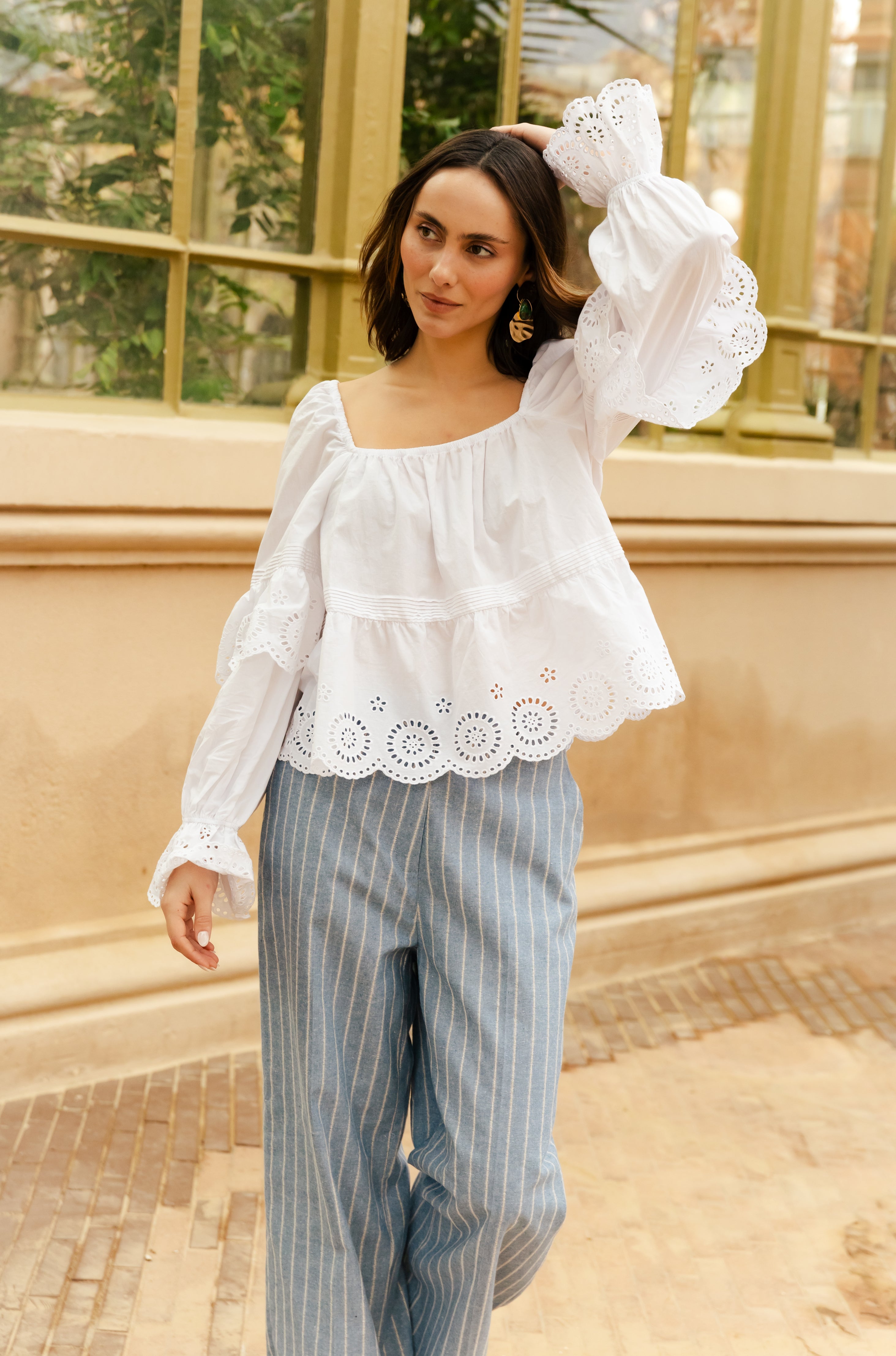 CRAS Nellacras Blouse Blouse 1000 White