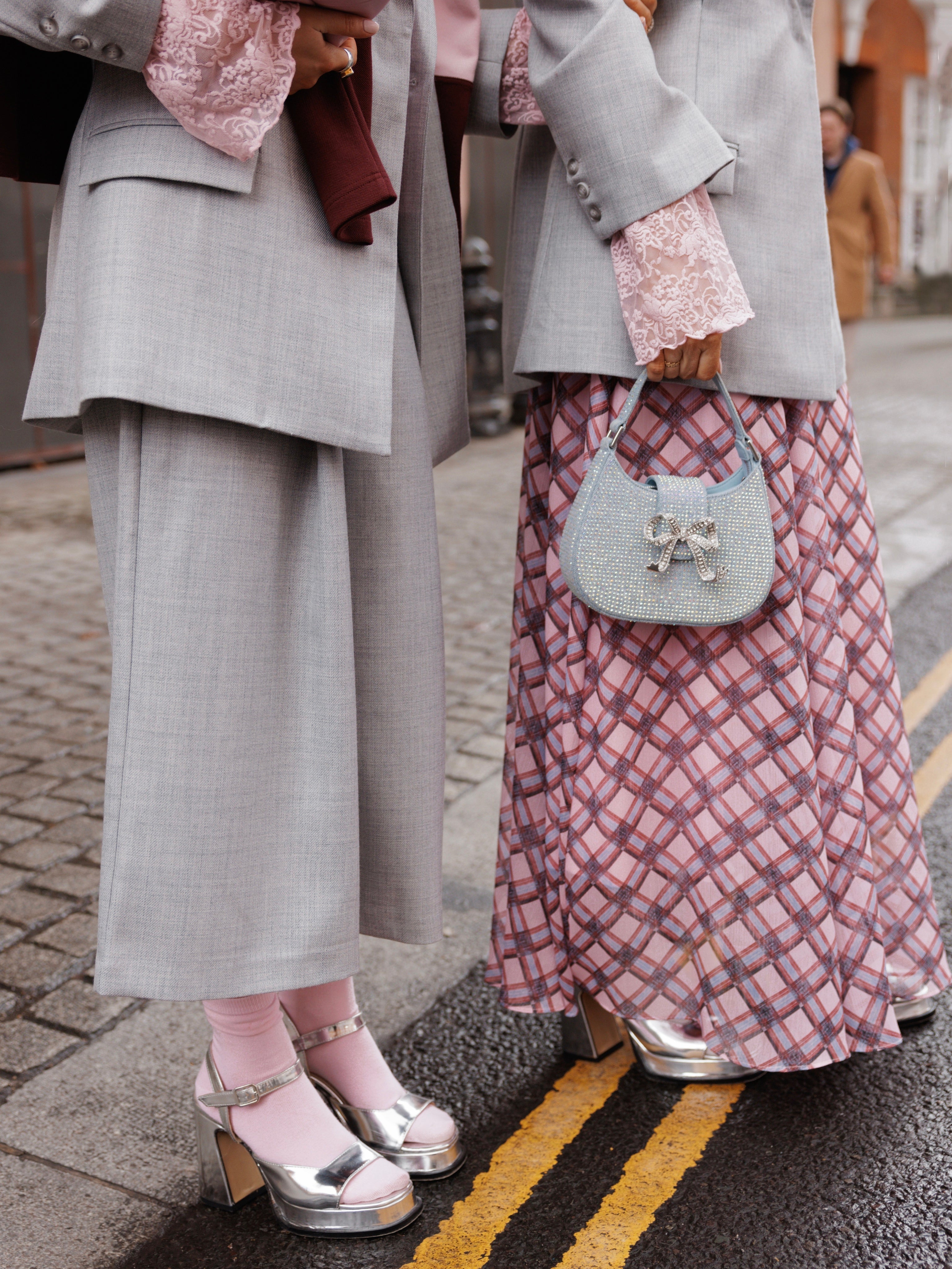 CRAS Odellecras Skirt Skirt Pink Check