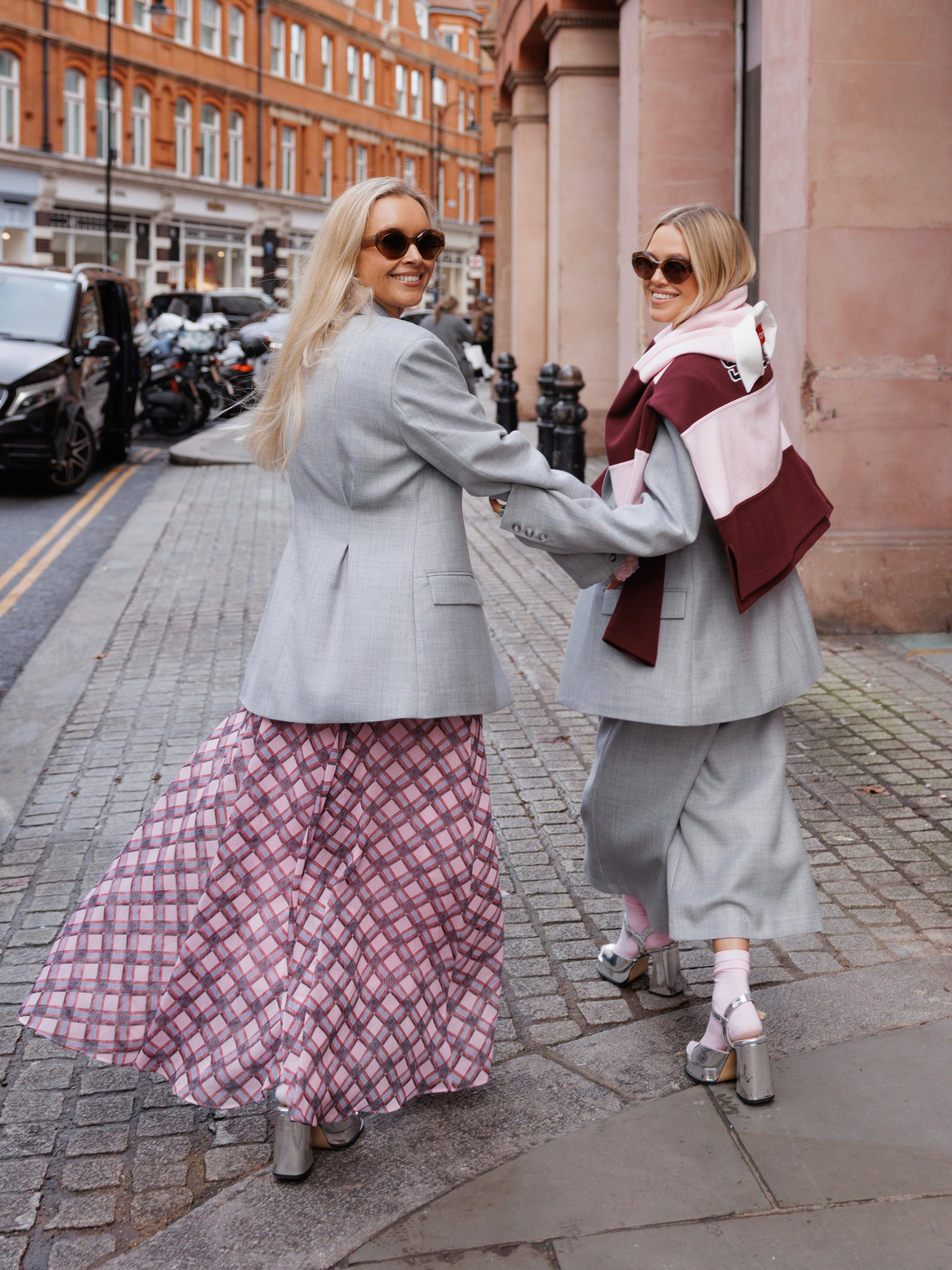 CRAS Odellecras Skirt Skirt Pink Check