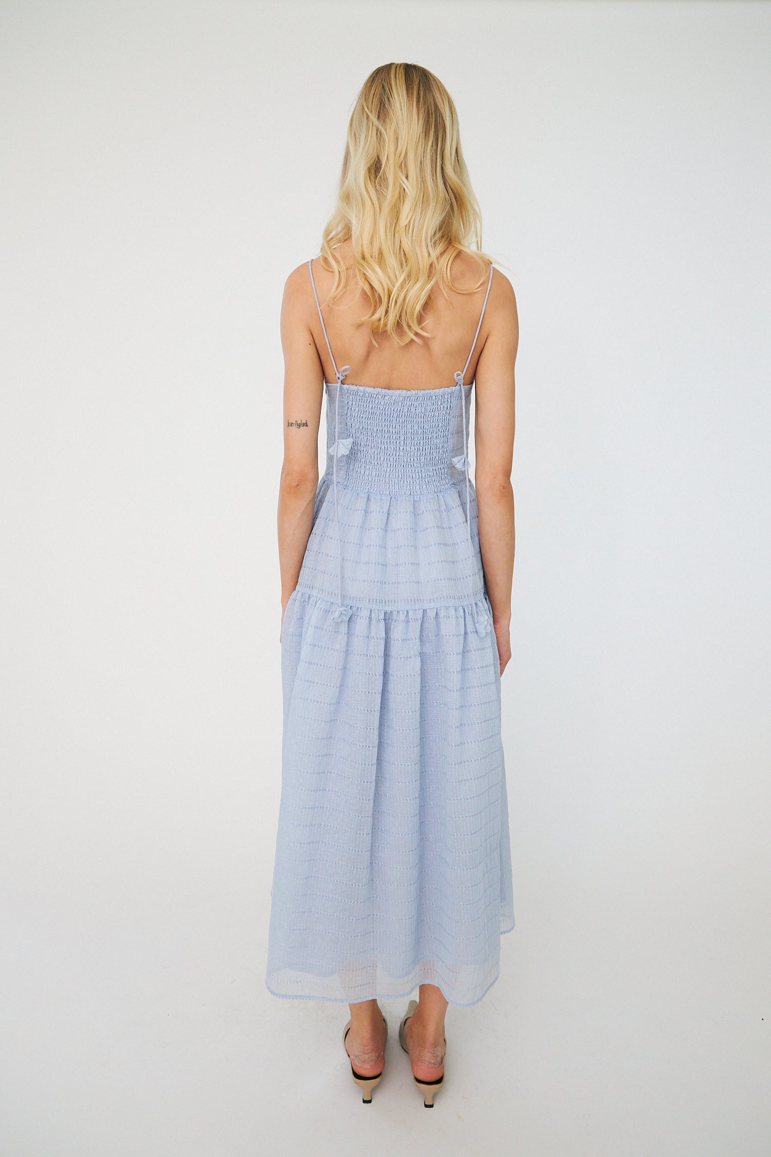 CRAS Palmacras Dress Dress 7036 Light Blue
