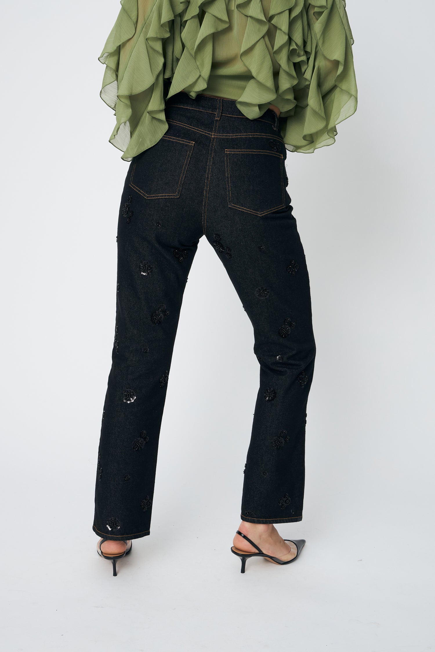 CRAS Pearlycras Jeans Pants 9007 Faded Black