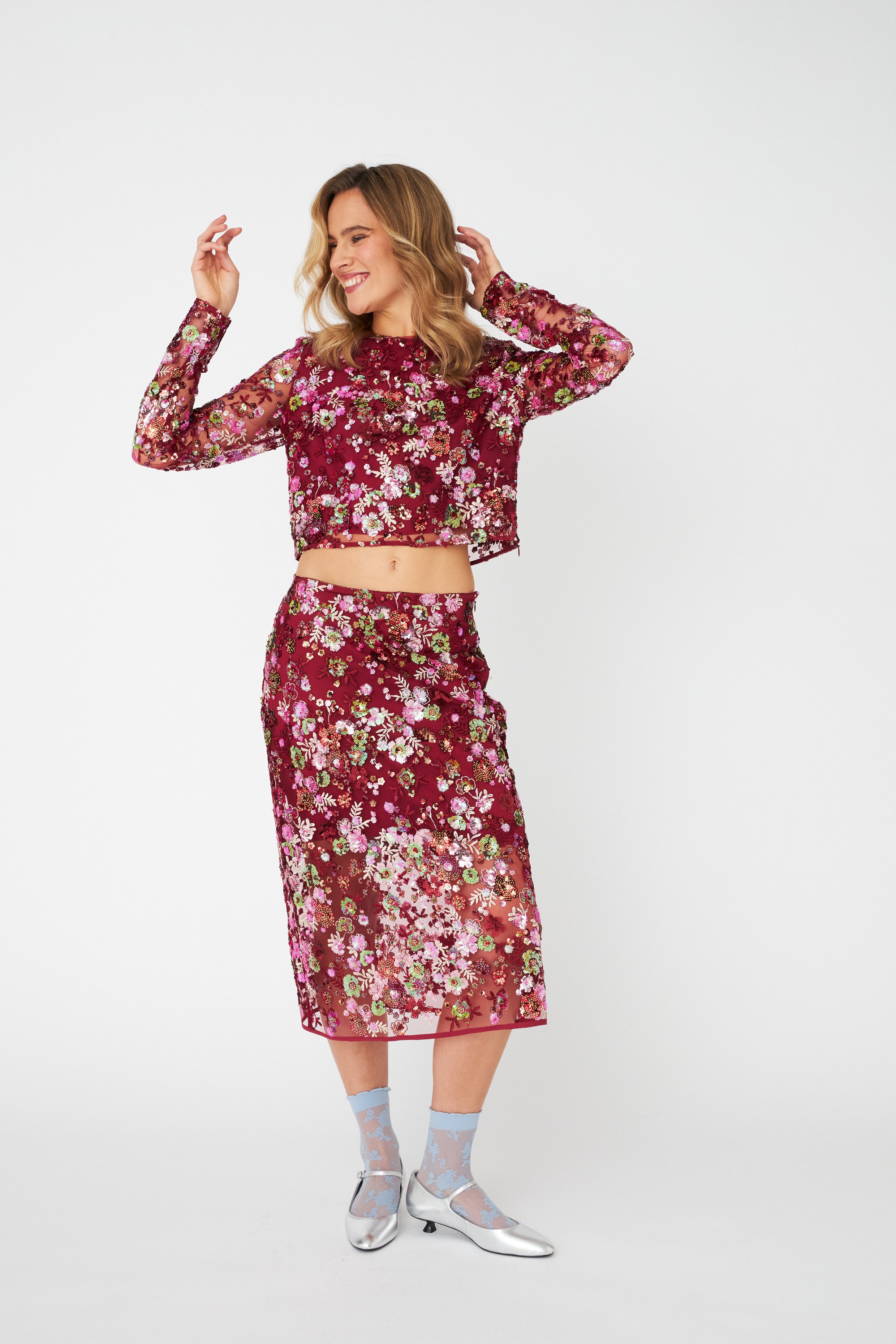 CRAS Queencras Blouse Blouse 4044 Cabernet