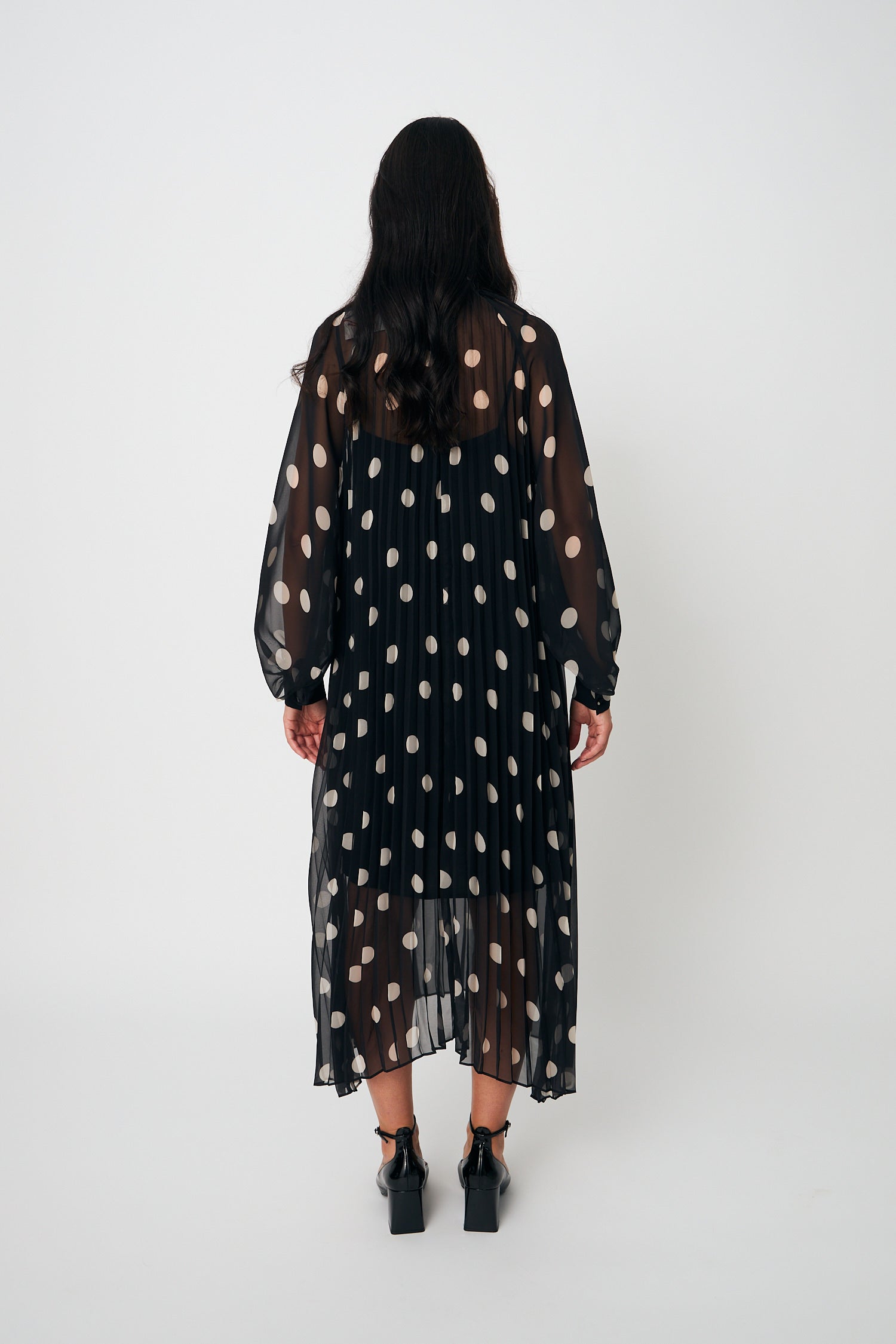 CRAS Rachelcras Dress Dress 8123 Black White Dot