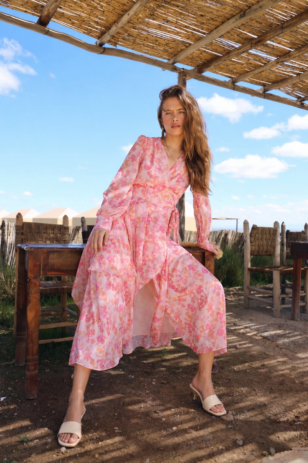 CRAS Romancecras Dress Dress 4054 Cloudy Flower
