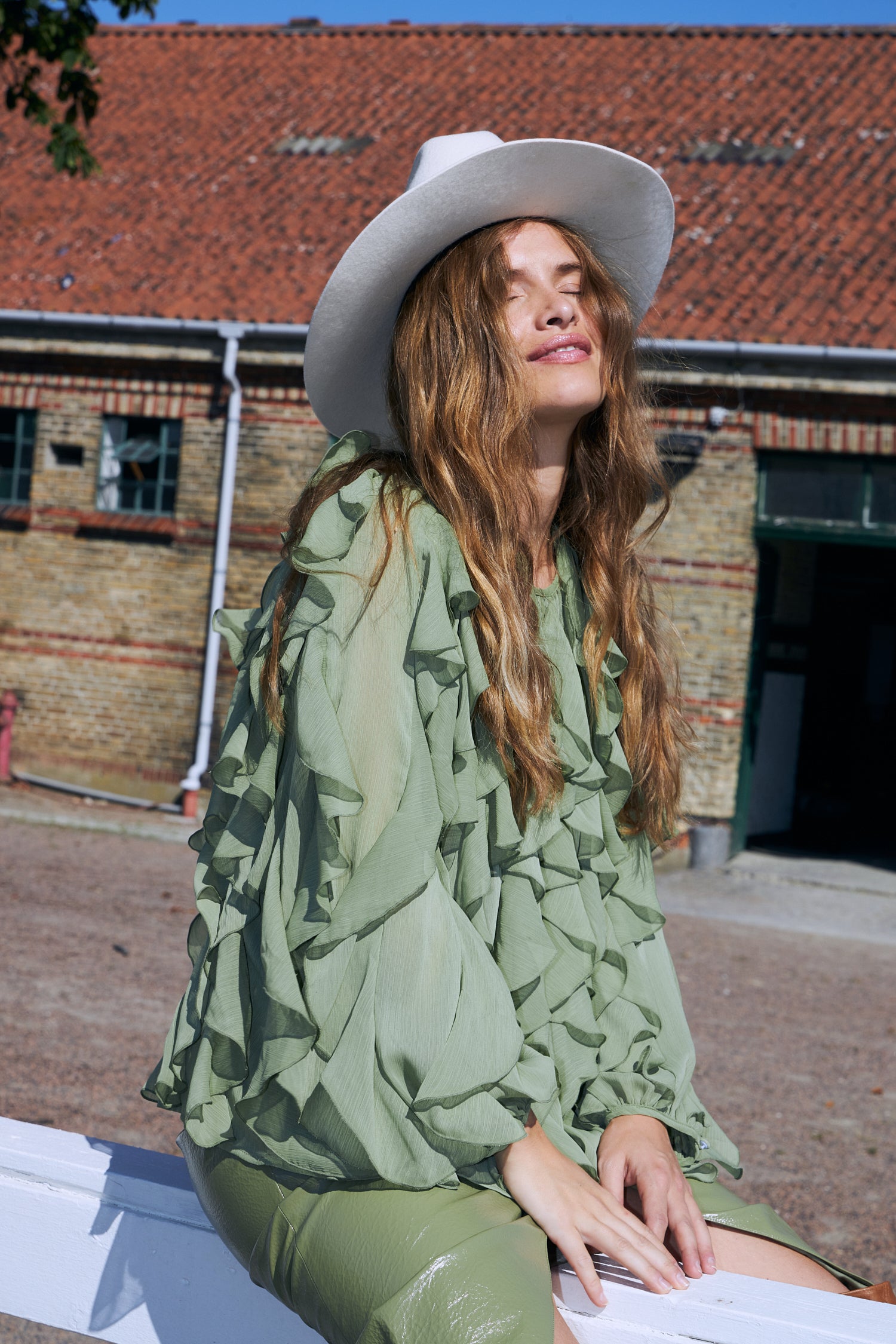 CRAS Ryacras Blouse Blouse 5008 Sage