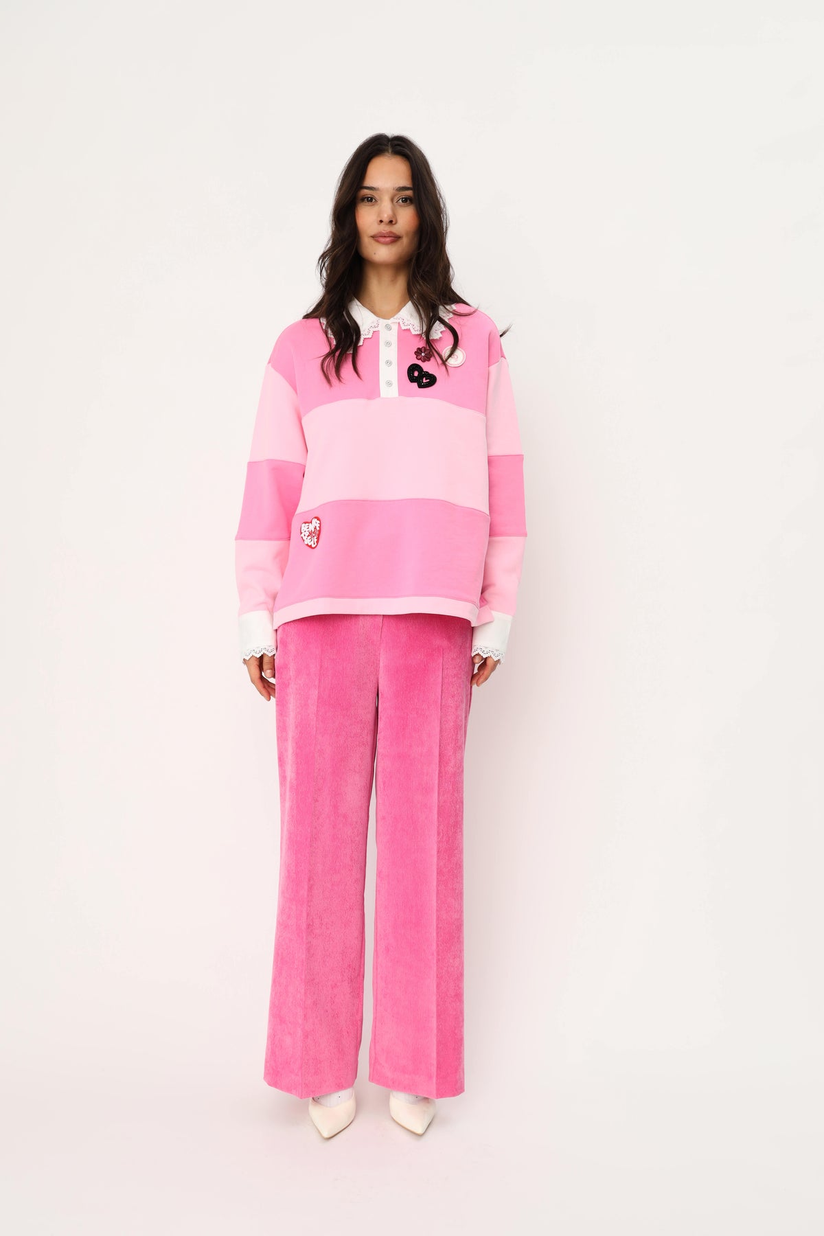 CRAS Sandiegocras Polo Polo 4006 Pink Stripe