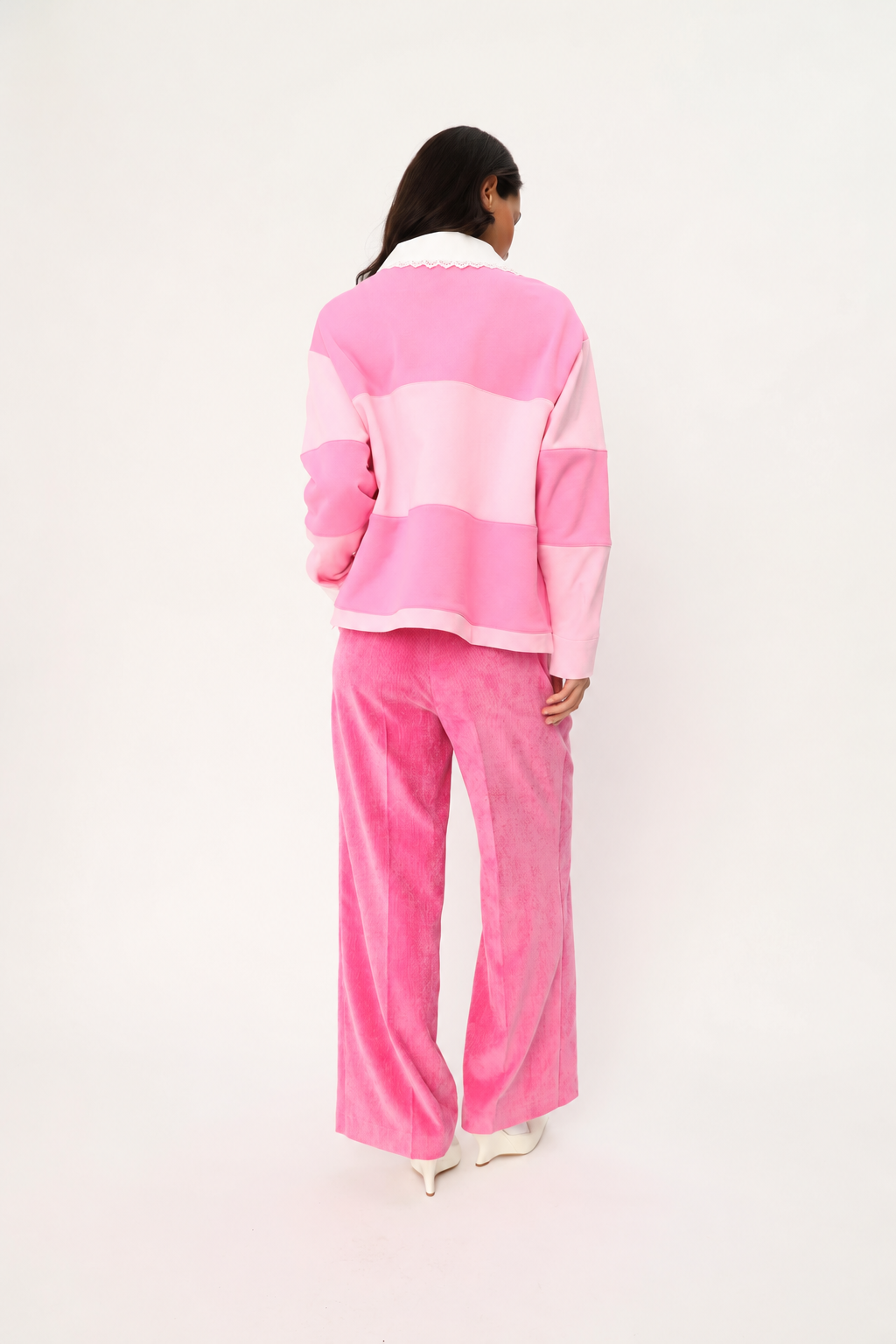 CRAS Sandiegocras Polo Polo 4006 Pink Stripe